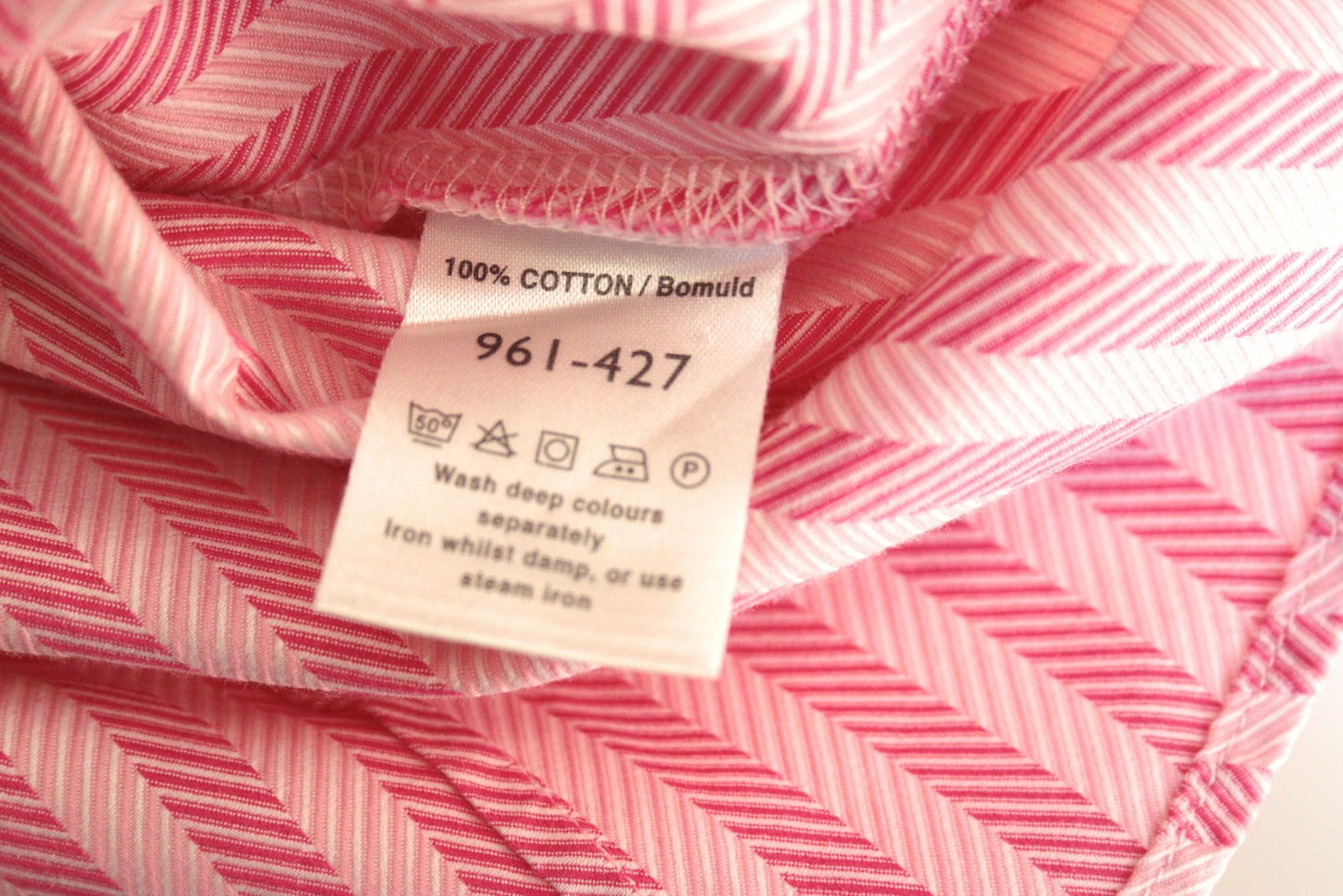 Next candy pink stripe cotton blouse Size 12 - KingsRoad1990