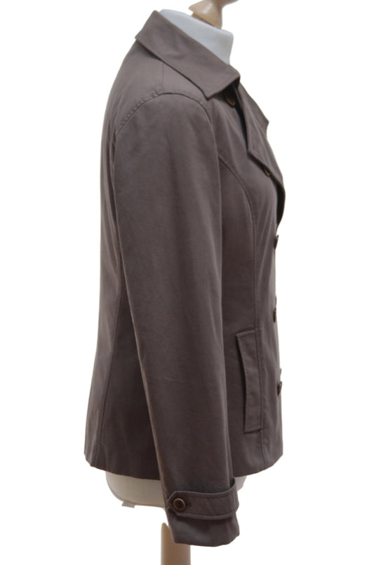 Episode mid - brown cotton jacket Size 10 - KingsRoad1990