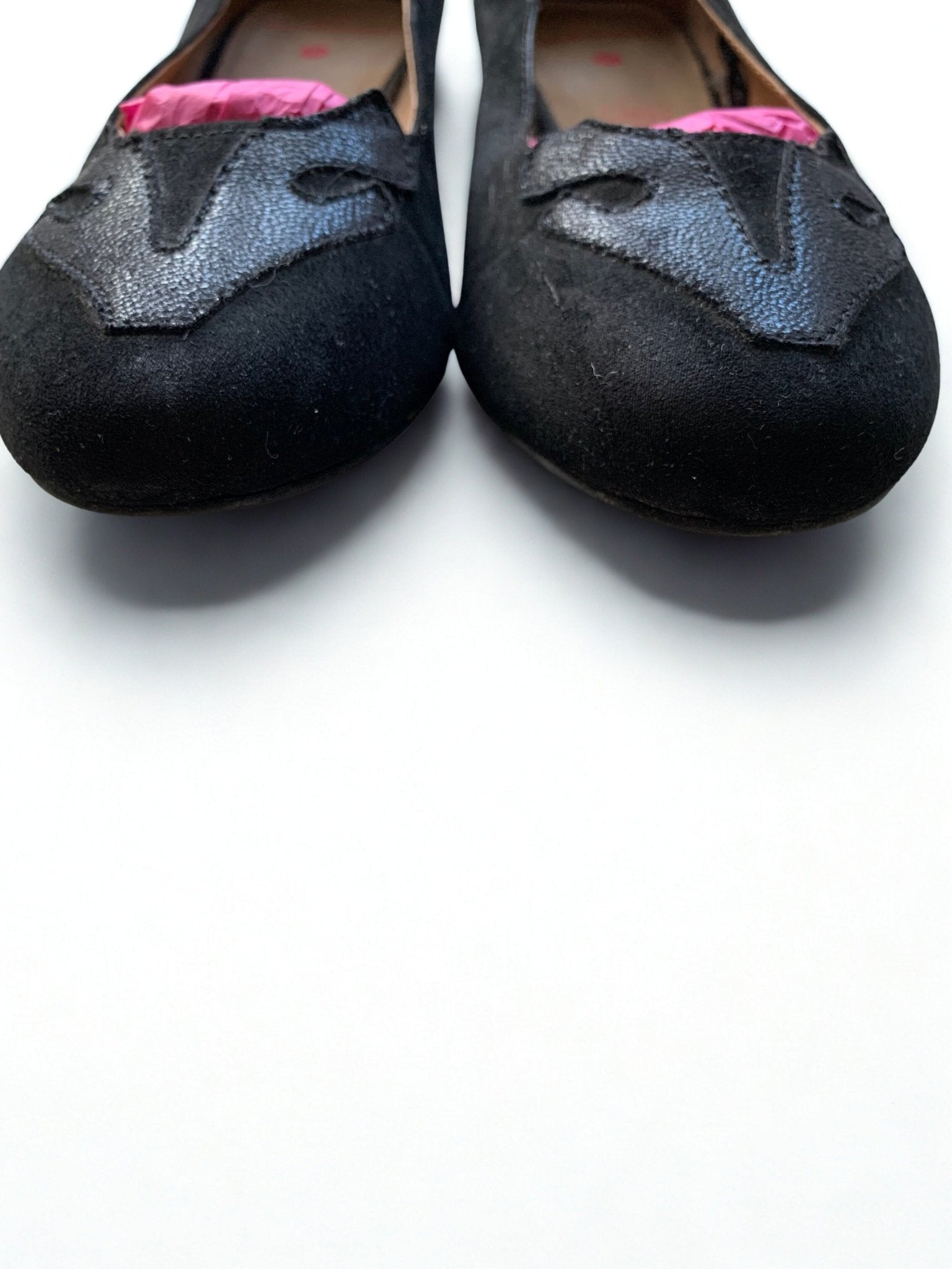 Naf Naf suede ballet flats Size 38 - KingsRoad1990