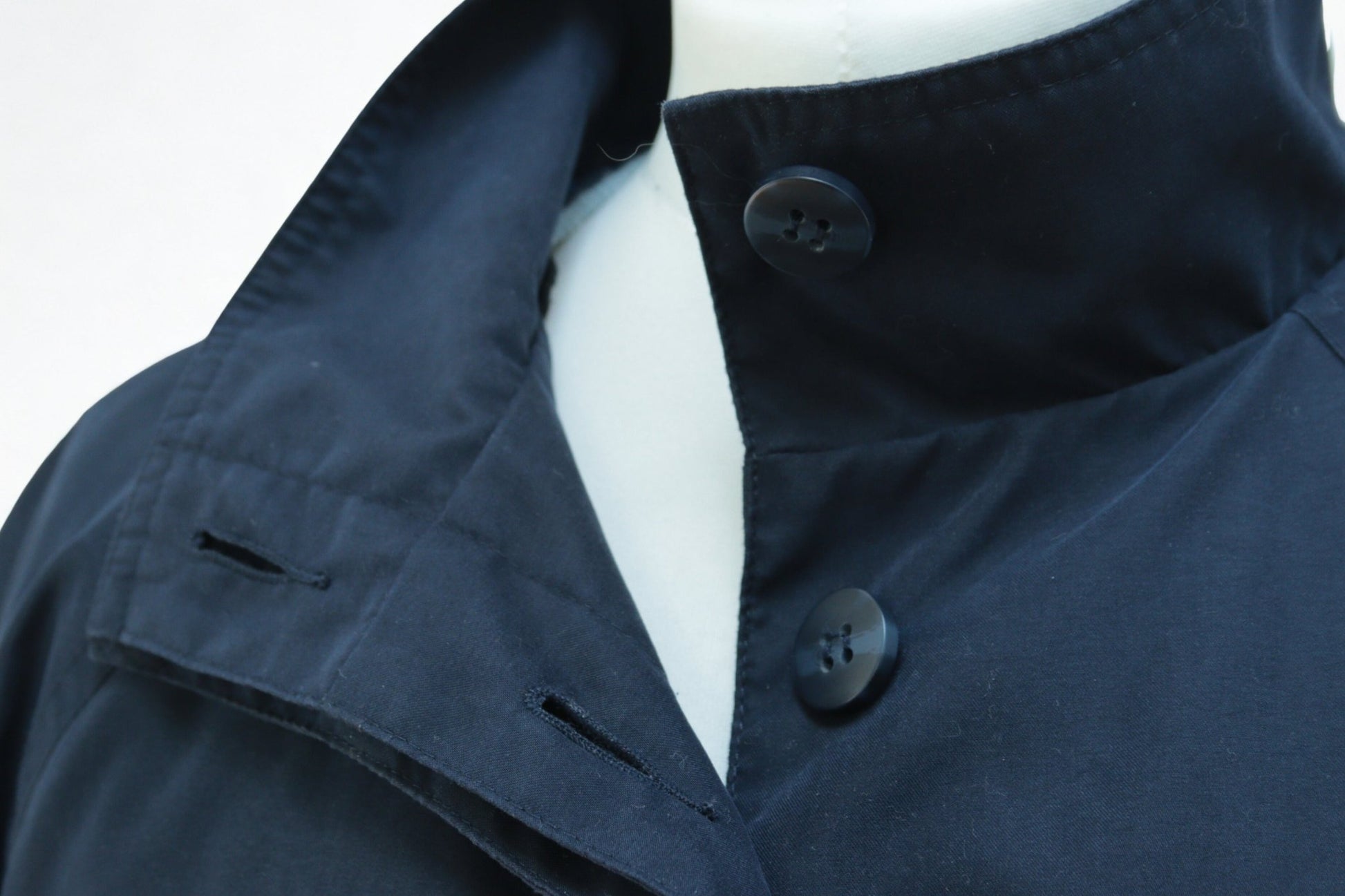 Patsy Seddon navy raincoat Size 12 - KingsRoad1990