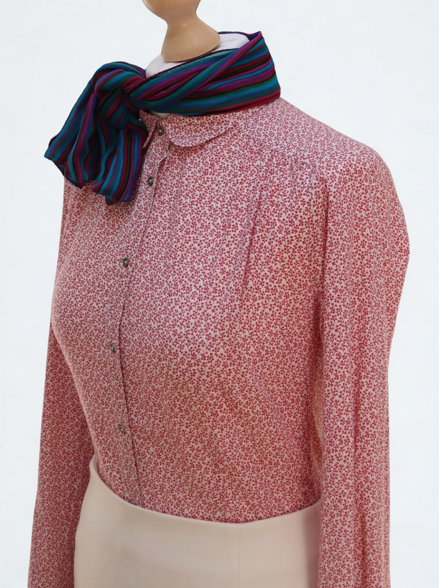 Jackpot by Carli Gry cotton blouse Size 10 - KingsRoad1990