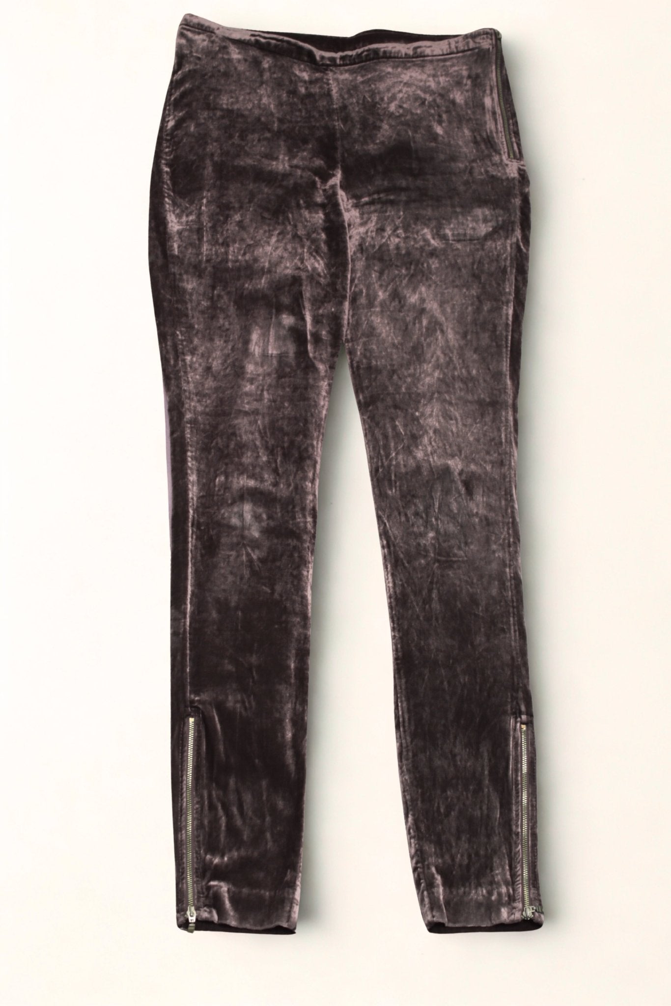 Rützou mole brown velvet leggings UK 12 - KingsRoad1990