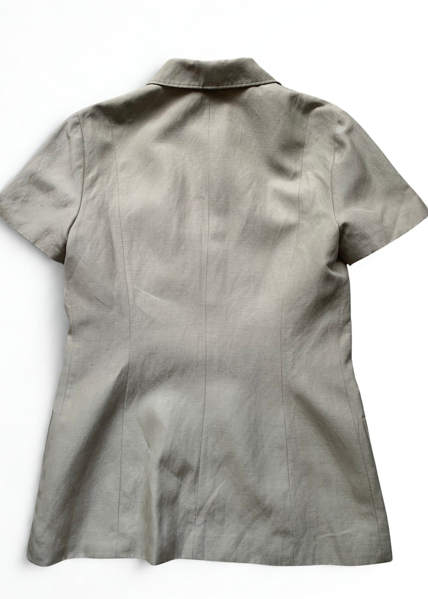 Episode beige short - sleeved jacket Size 6 - KingsRoad1990