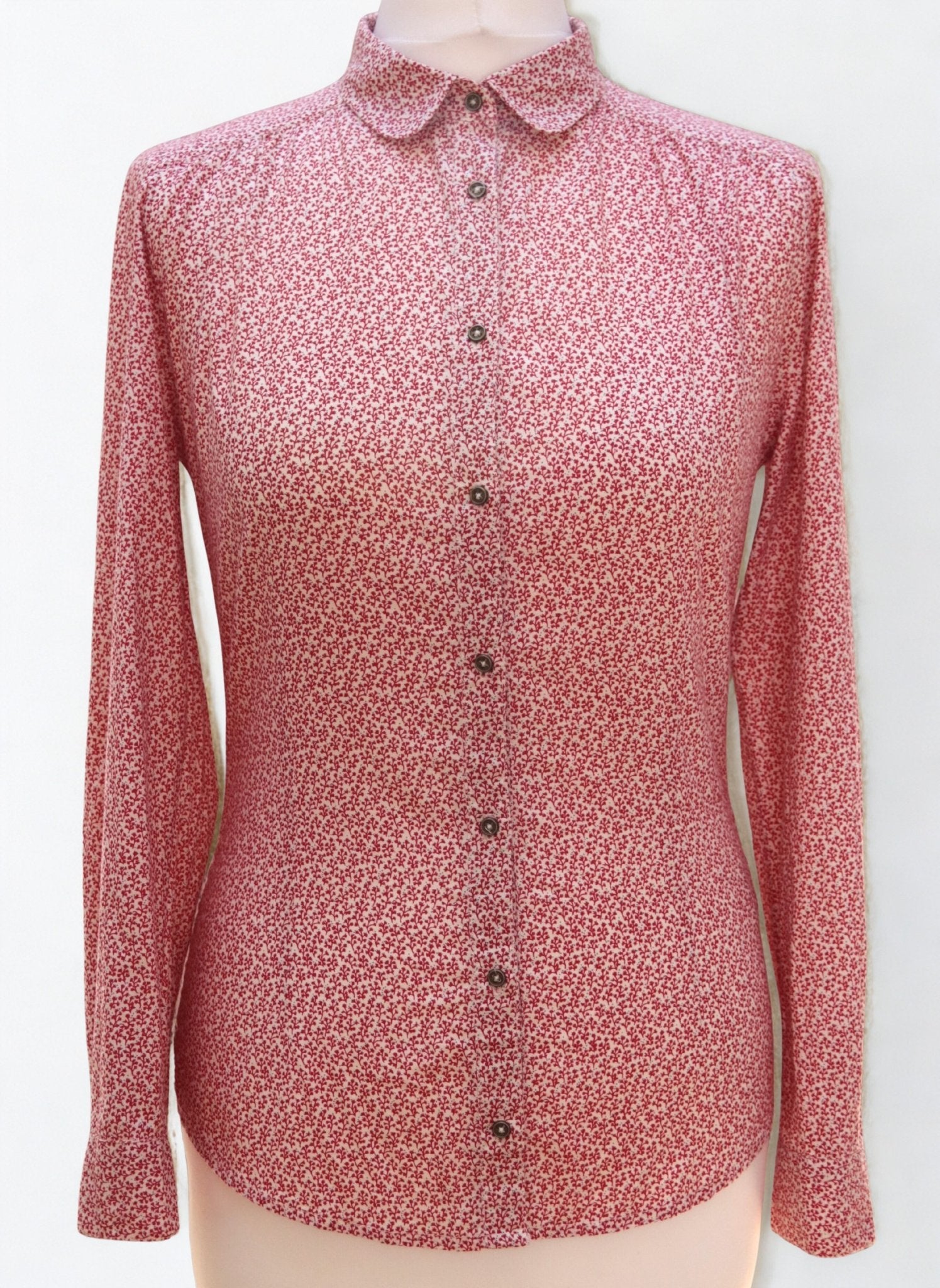 Jackpot by Carli Gry cotton blouse Size 10 - KingsRoad1990