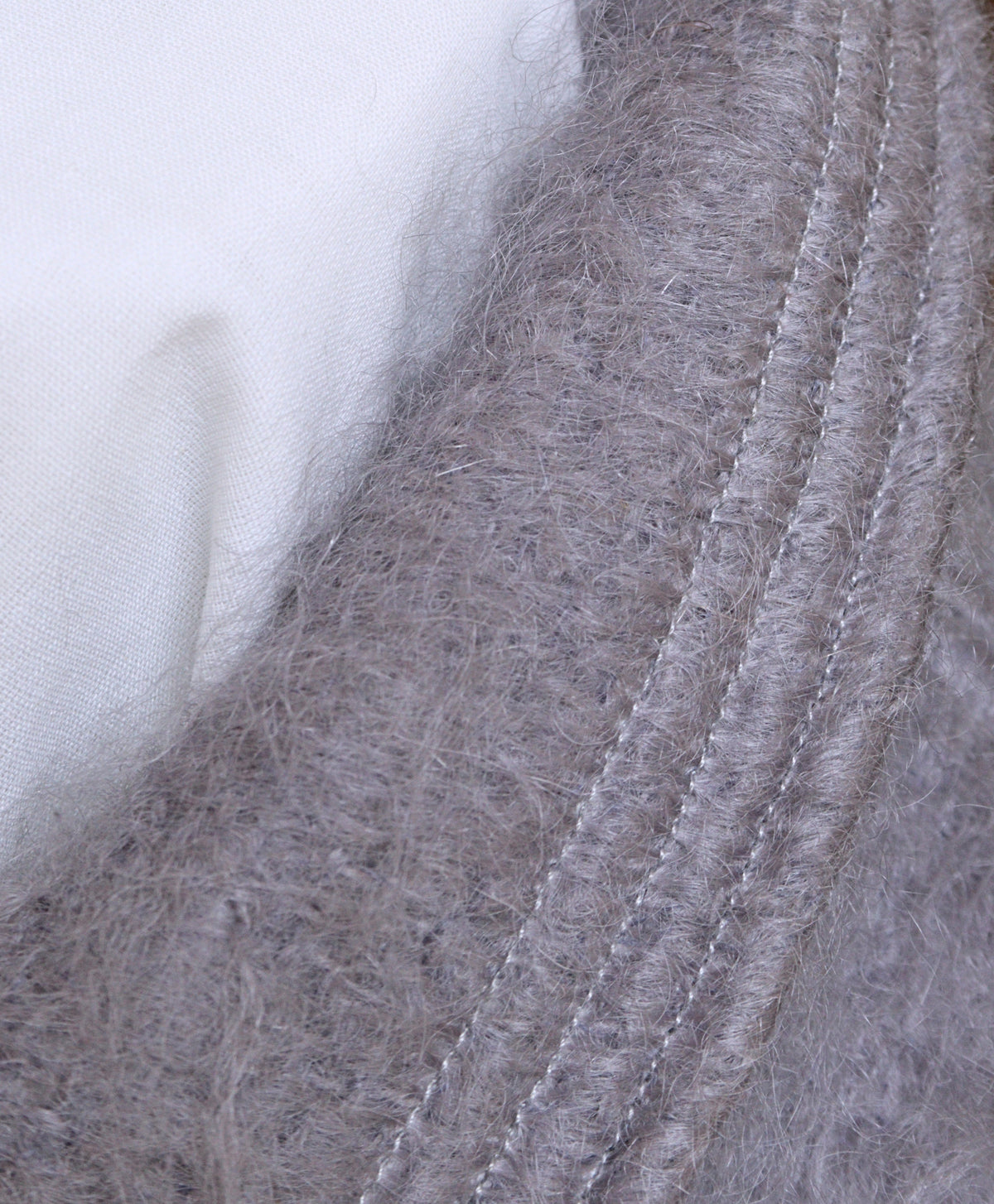 Patsy Seddon lilac-grey mohair jacket