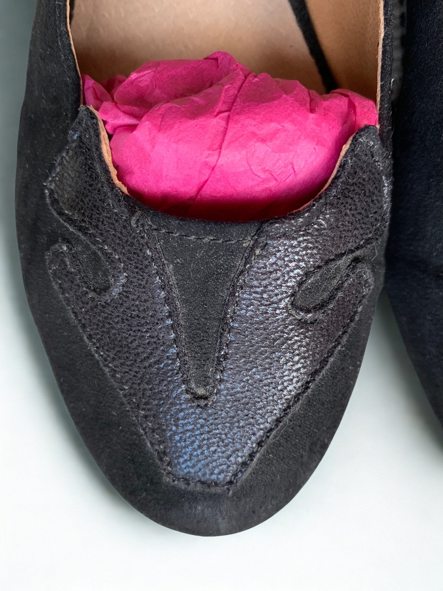 Naf Naf suede ballet flats Size 38 - KingsRoad1990