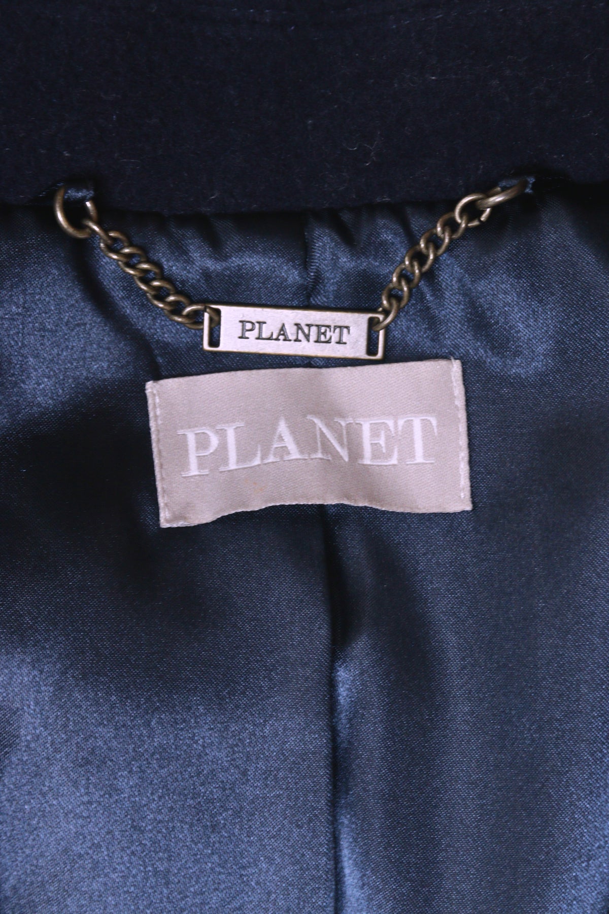 Planet navy coat Size 16