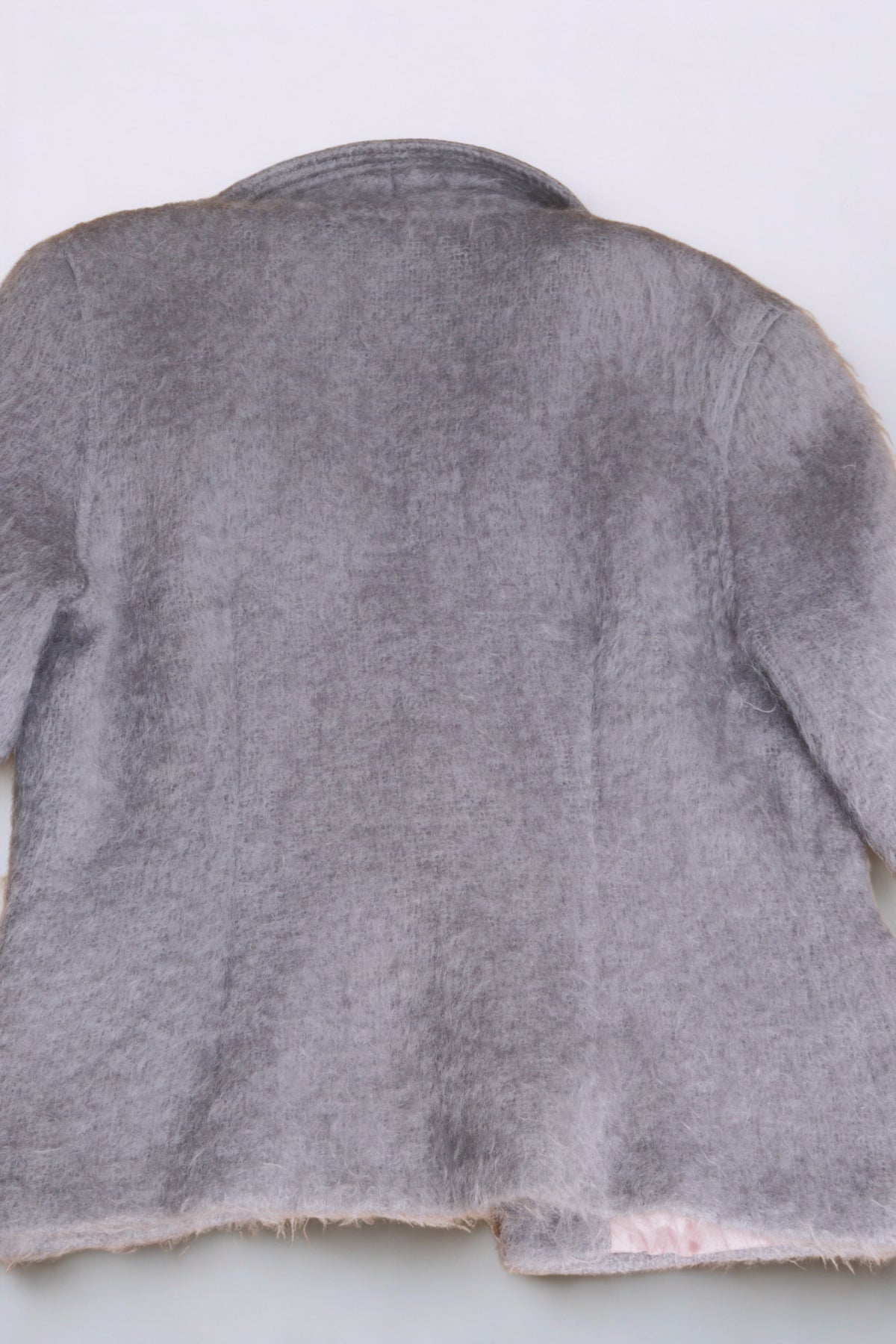 Patsy Seddon lilac-grey mohair jacket