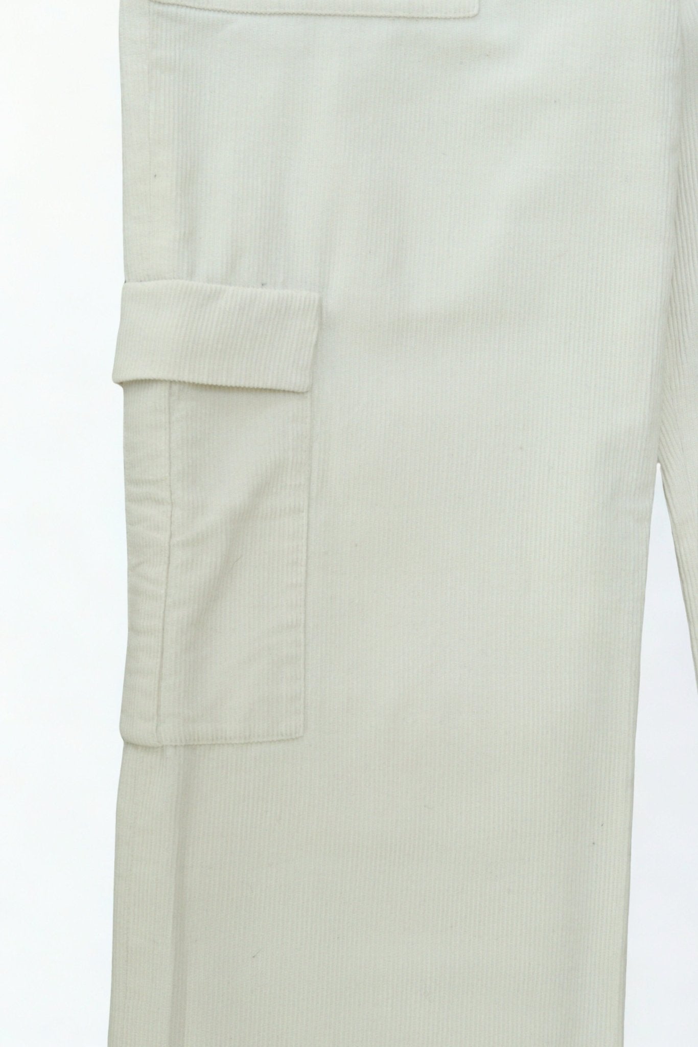 Episode off - white cord wide - leg trousers Size 10 - KingsRoad1990