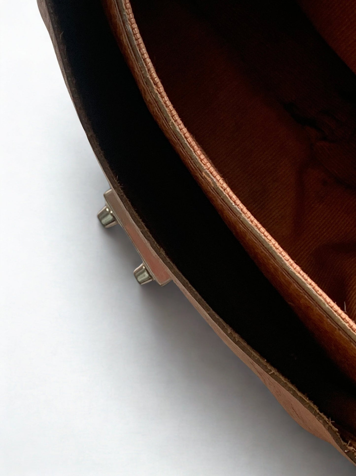 French Connection tan saddle bag - KingsRoad1990