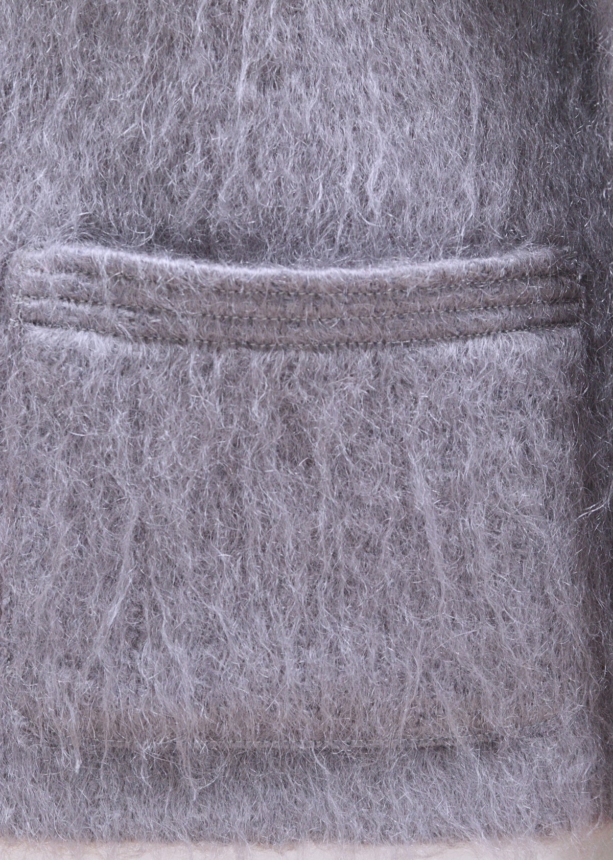 Patsy Seddon lilac-grey mohair jacket