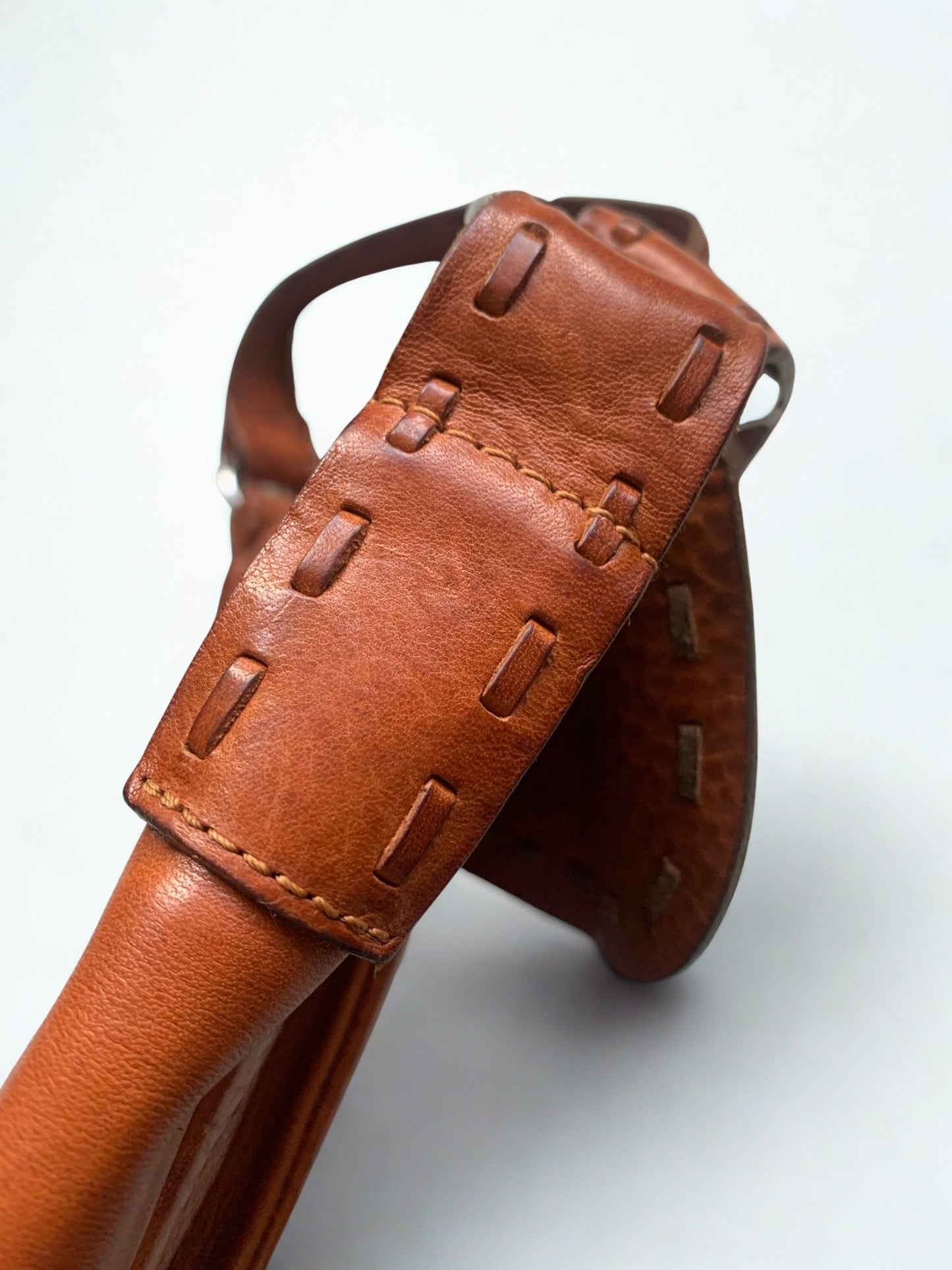 French Connection tan saddle bag - KingsRoad1990