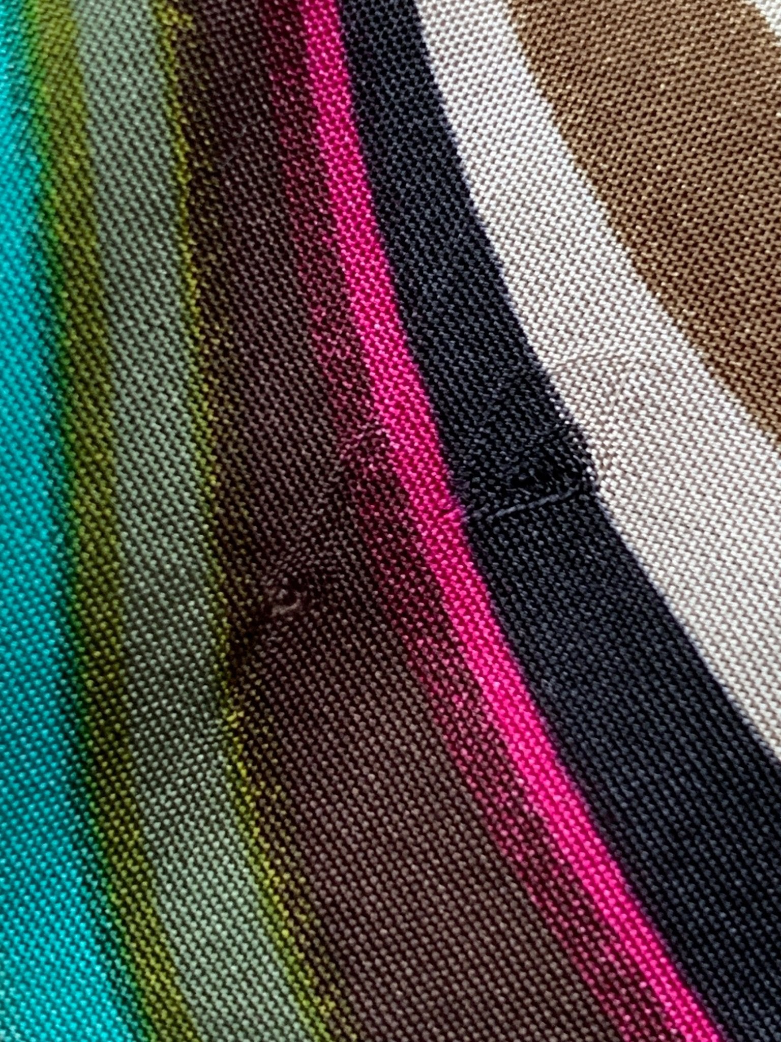 Accessorize wavy stripes silk scarf - KingsRoad1990