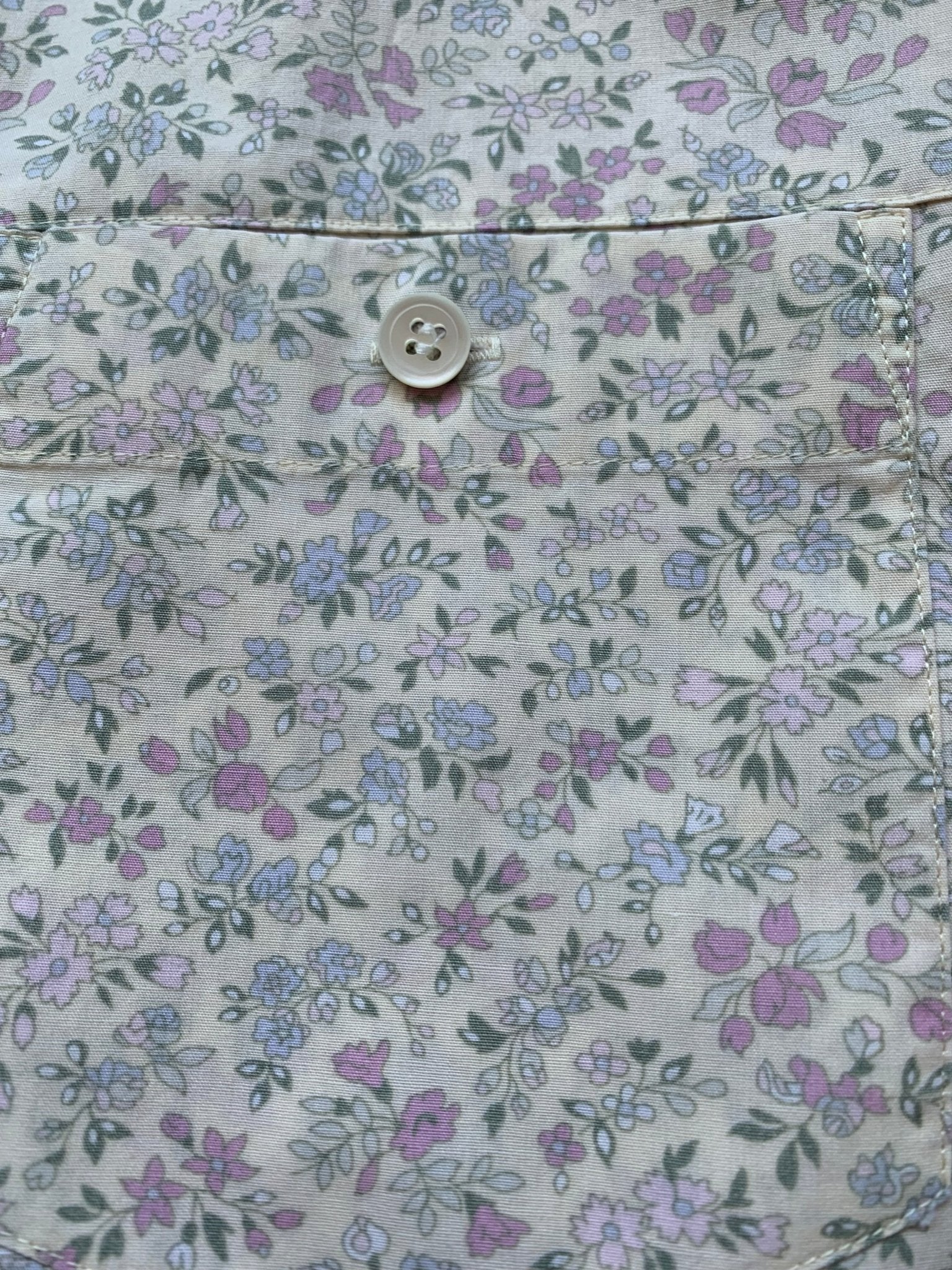 Laura Ashley cotton floral print blouse Size 10 - KingsRoad1990