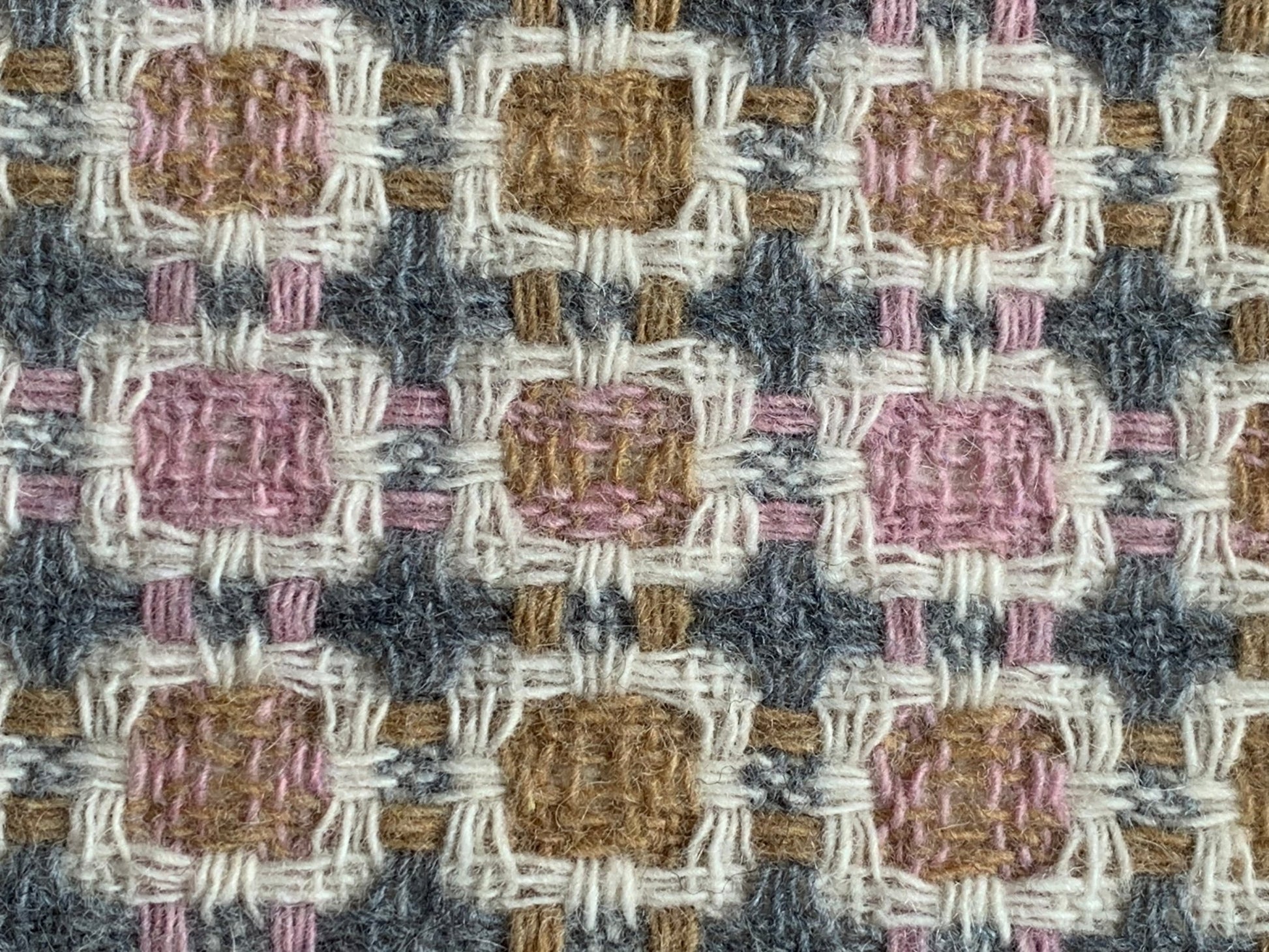 Next pink squares pattern wool coat Size 10 - KingsRoad1990