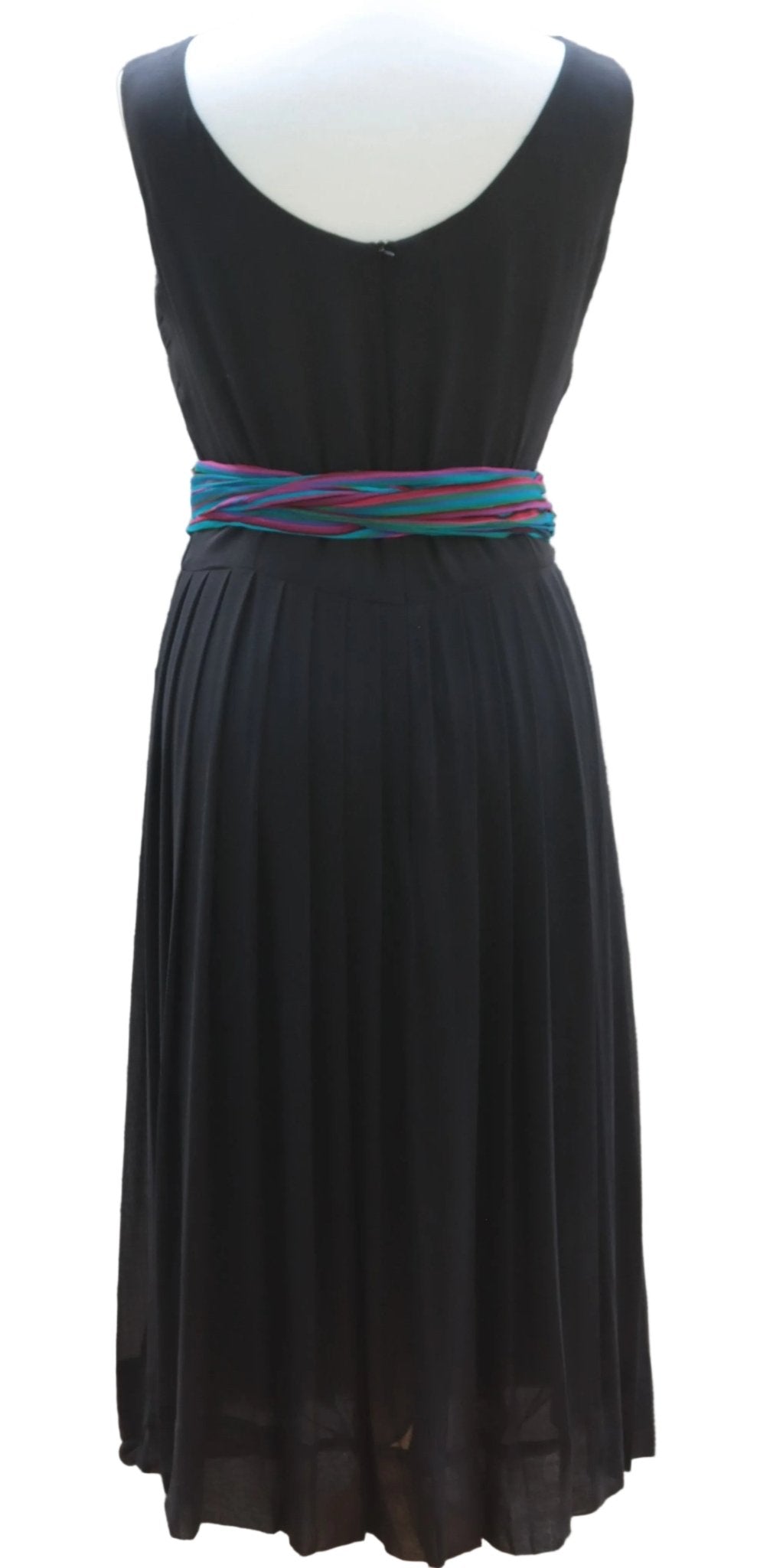 Marilyn Anselm for Hobbs black silk dress Size 10 - KingsRoad1990