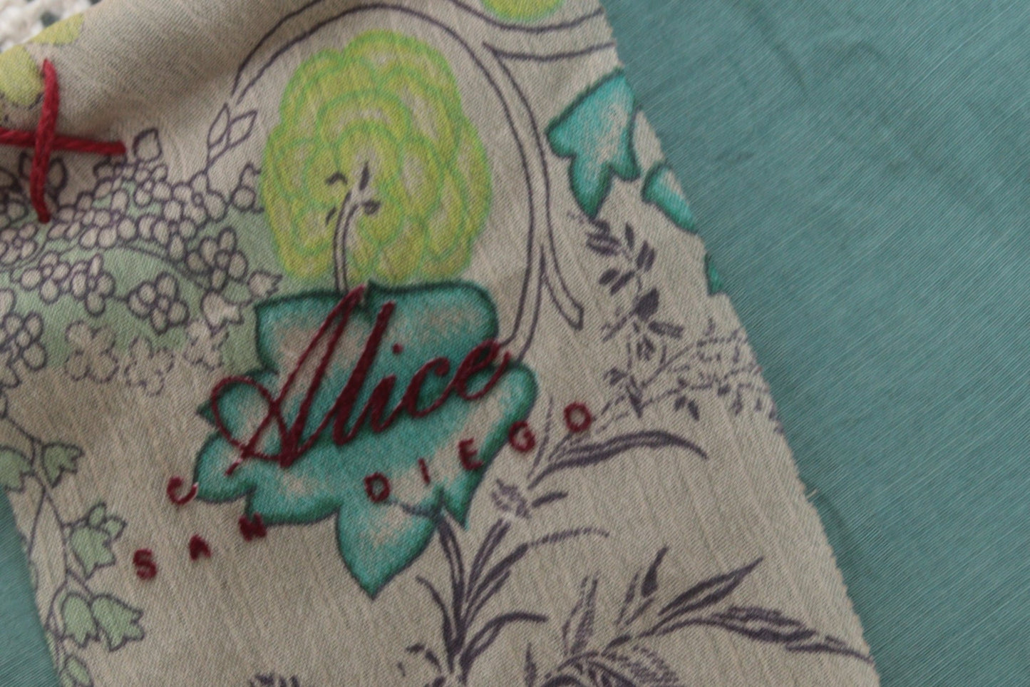 Alice San Diego grey cotton & silk dress Size 10 - KingsRoad1990