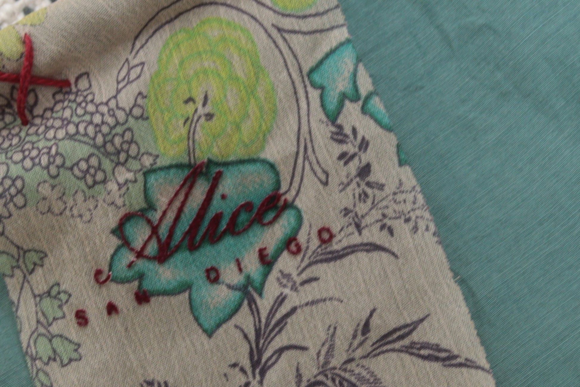 Alice San Diego grey cotton & silk dress Size 10 - KingsRoad1990