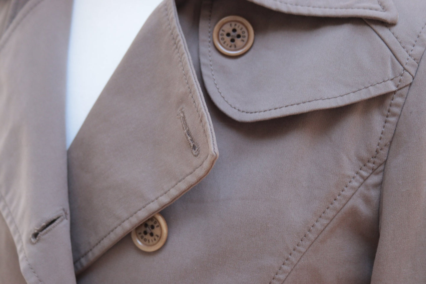 Episode mid - brown cotton jacket Size 10 - KingsRoad1990