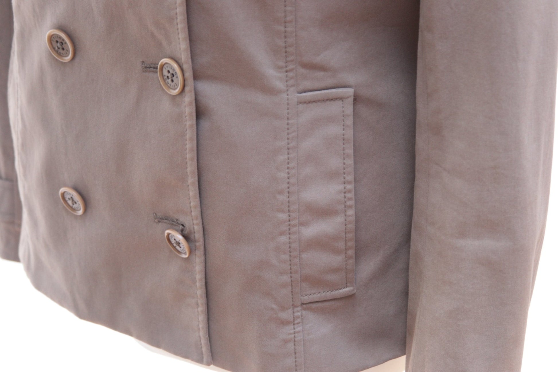 Episode mid - brown cotton jacket Size 10 - KingsRoad1990