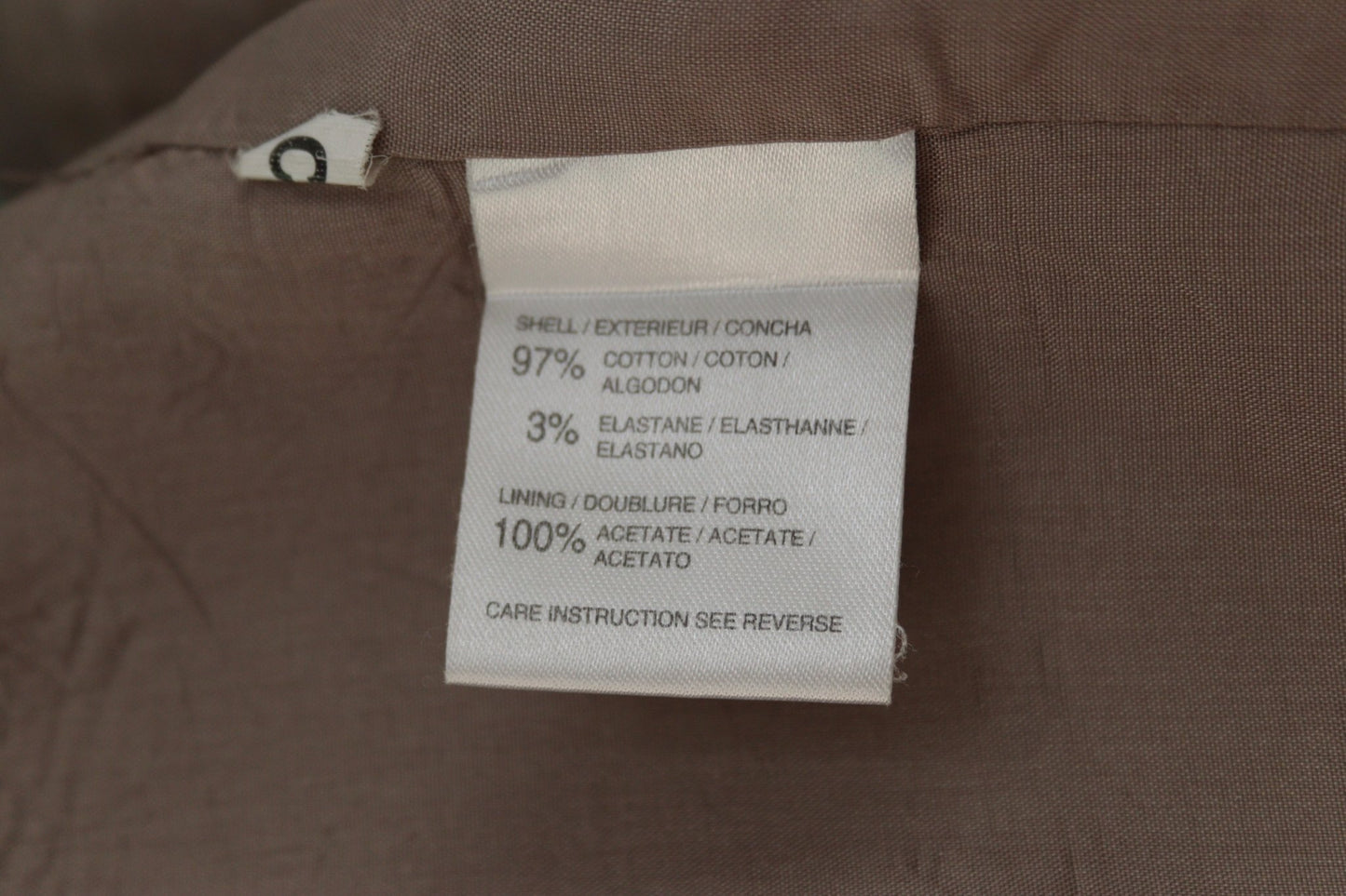 Episode mid - brown cotton jacket Size 10 - KingsRoad1990
