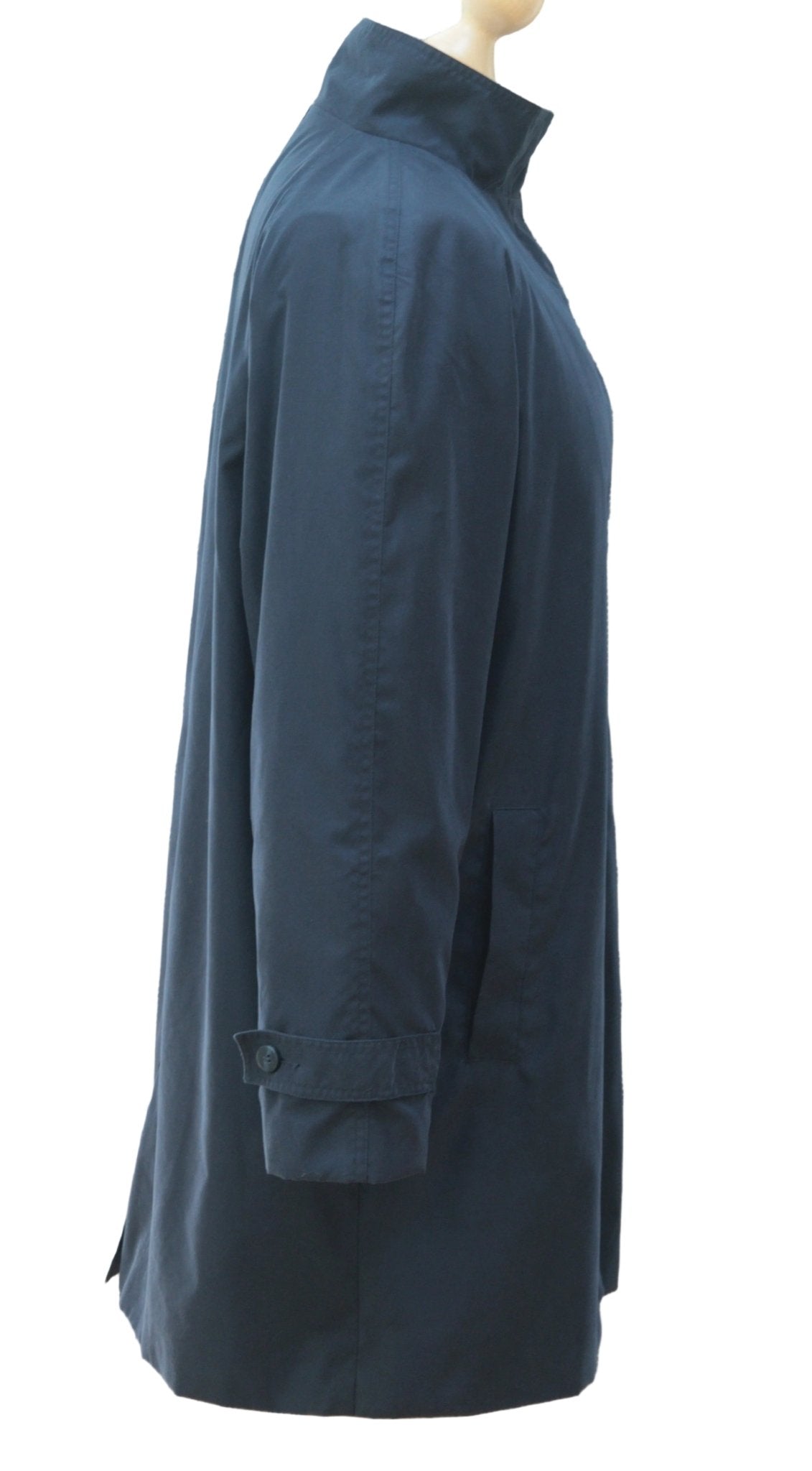 Patsy Seddon navy raincoat Size 12 - KingsRoad1990
