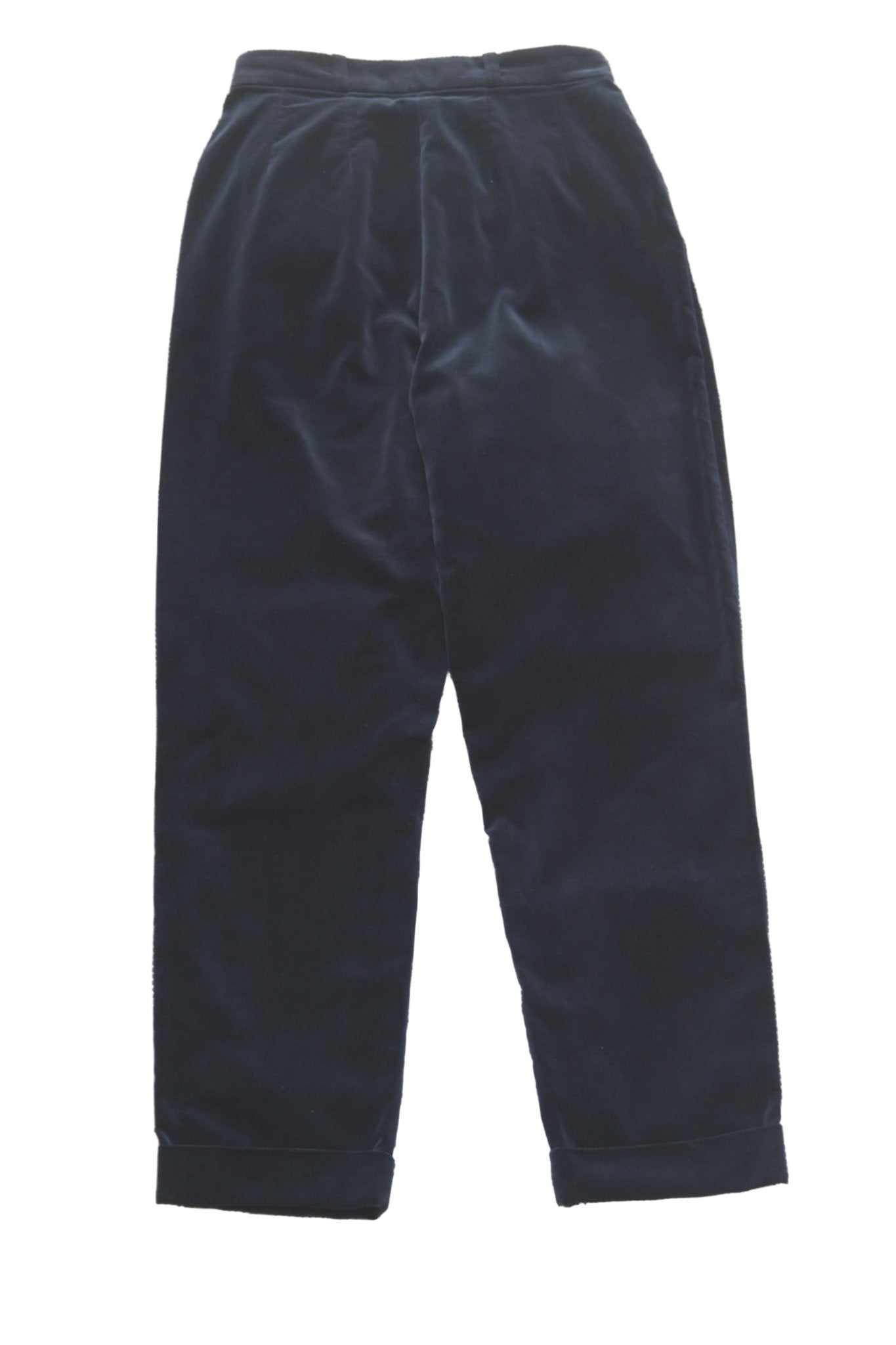 Monsoon blue velvet trousers UK 8 - KingsRoad1990
