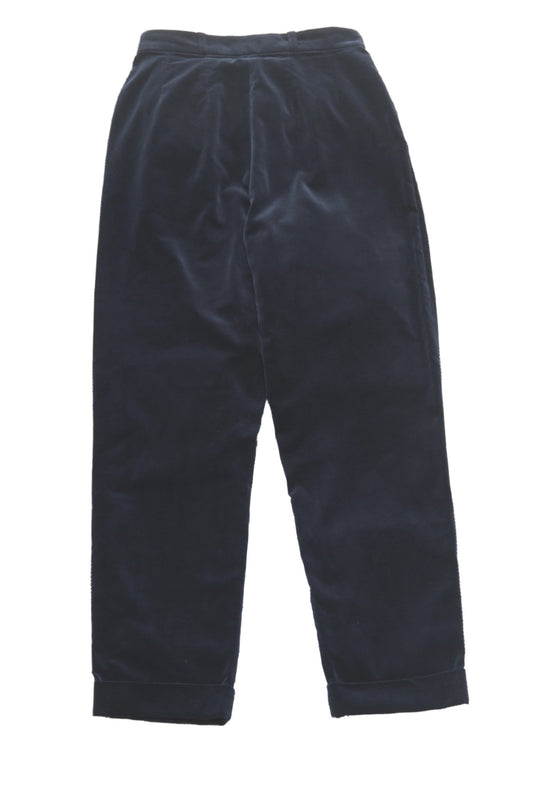 Monsoon blue velvet trousers UK 8 - KingsRoad1990