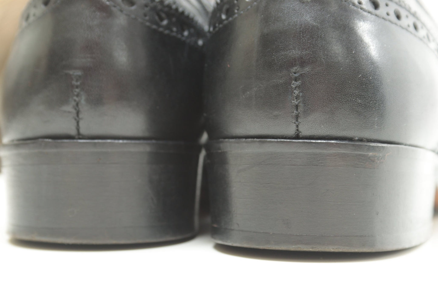 Pied à Terre black leather brogues Size 5.5 - KingsRoad1990