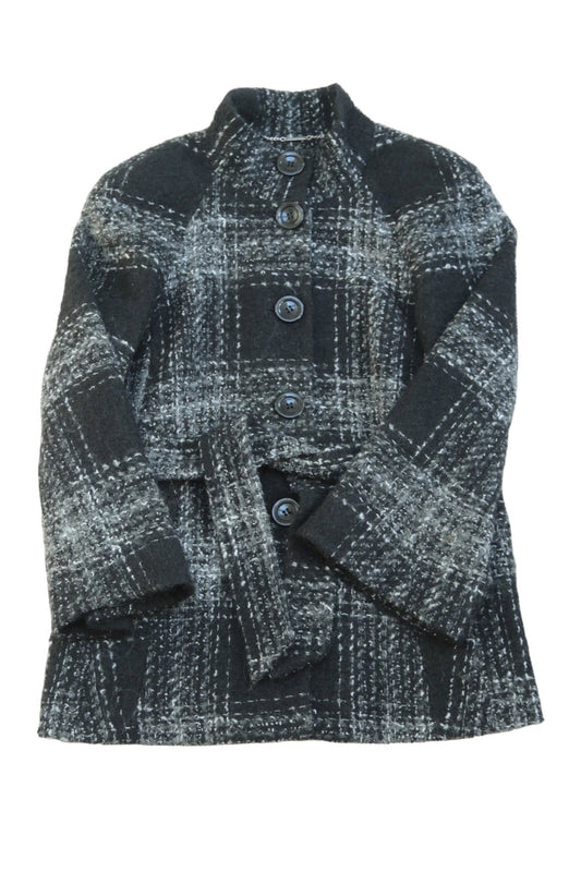 Planet black checked jacket Size 8 - KingsRoad1990