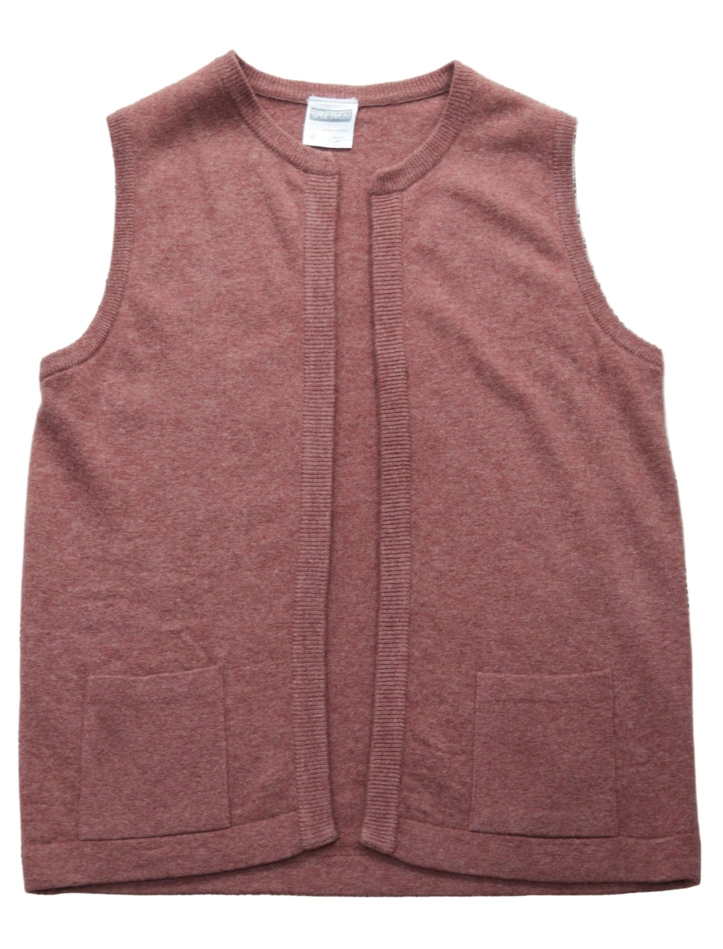 Jonelle rust pink wool waistcoat Size 10 - KingsRoad1990