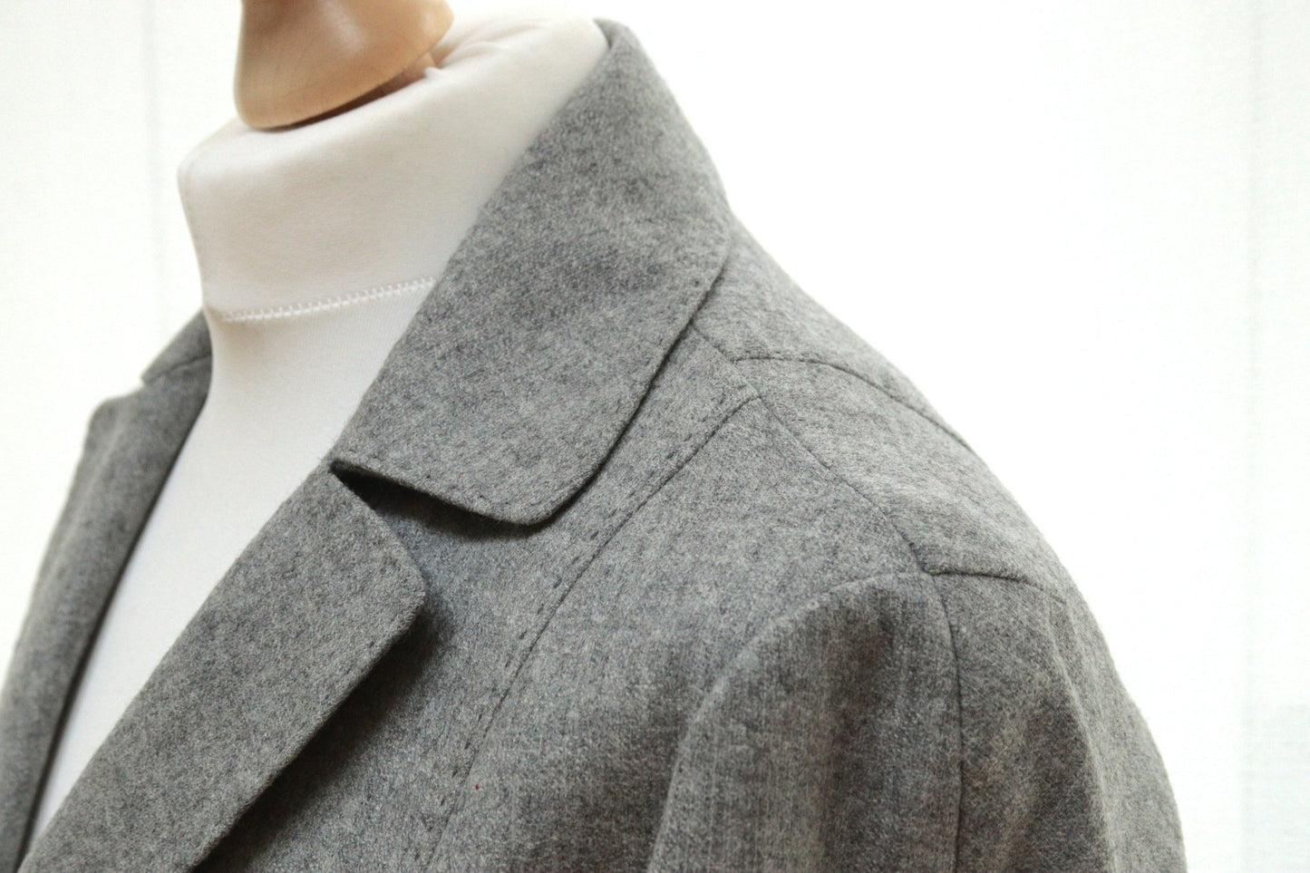Whistles grey 3/4 - sleeve jacket Size 10 - KingsRoad1990