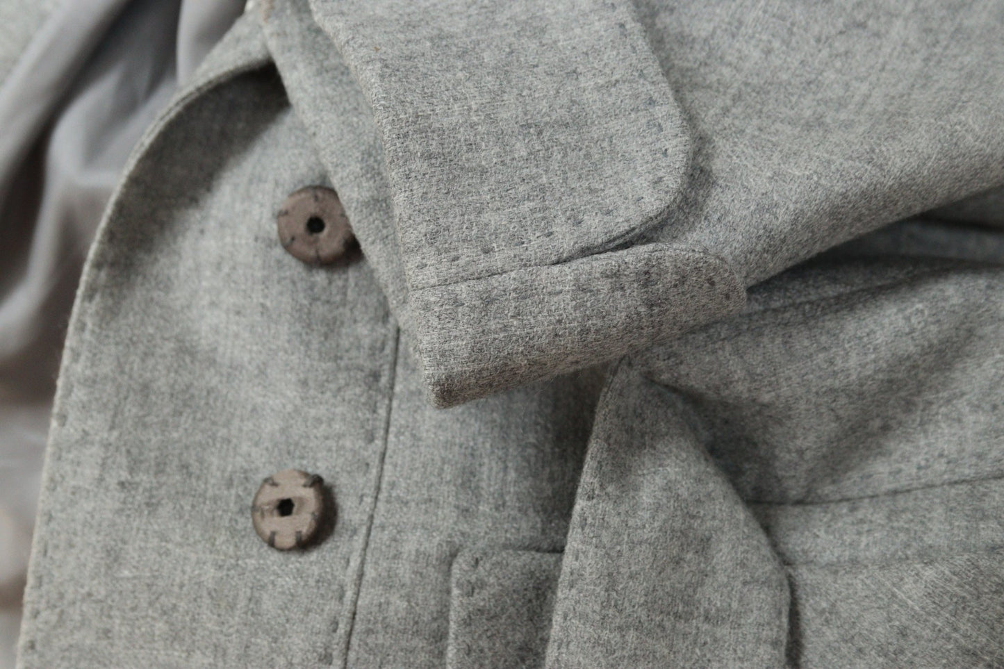 Whistles grey 3/4 - sleeve jacket Size 10 - KingsRoad1990