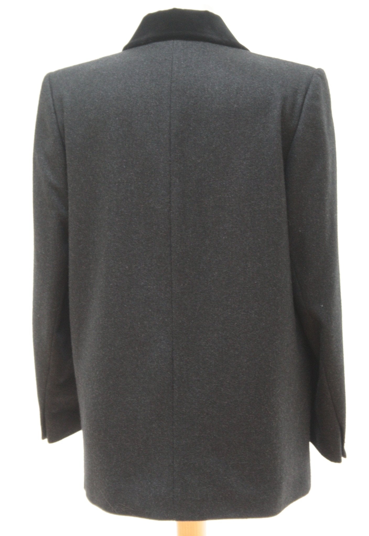 Planet charcoal grey wool blazer Size UK 12 - KingsRoad1990