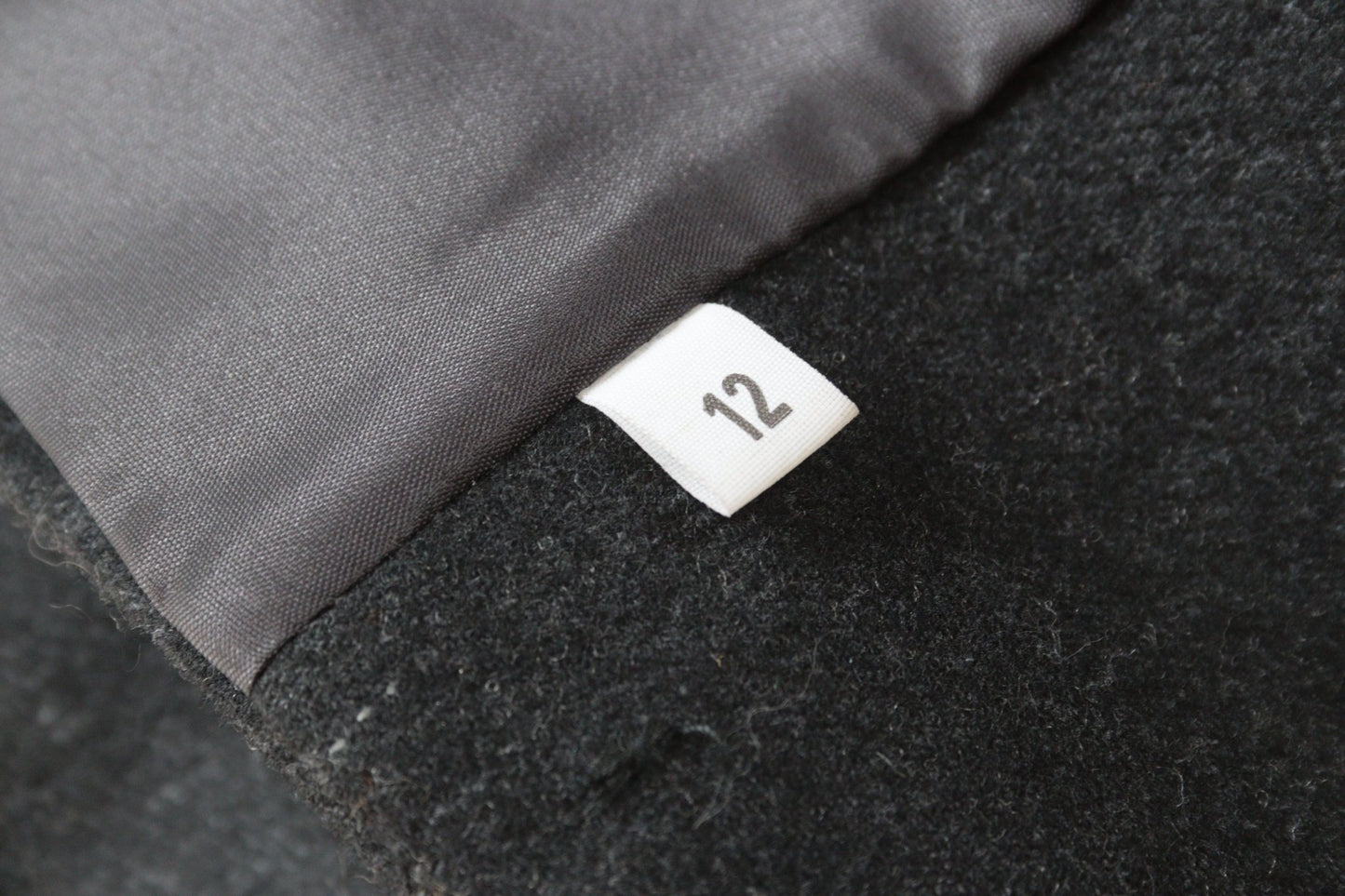 Planet charcoal grey wool blazer Size UK 12 - KingsRoad1990