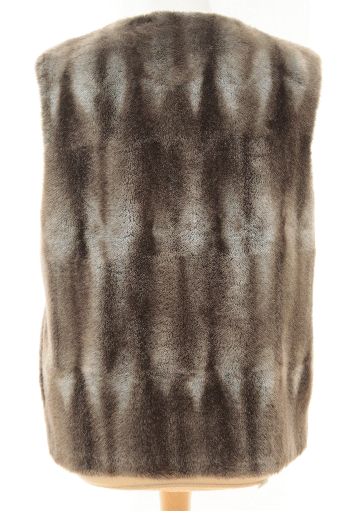 Caractère brown faux fur gilet Size 12 - KingsRoad1990