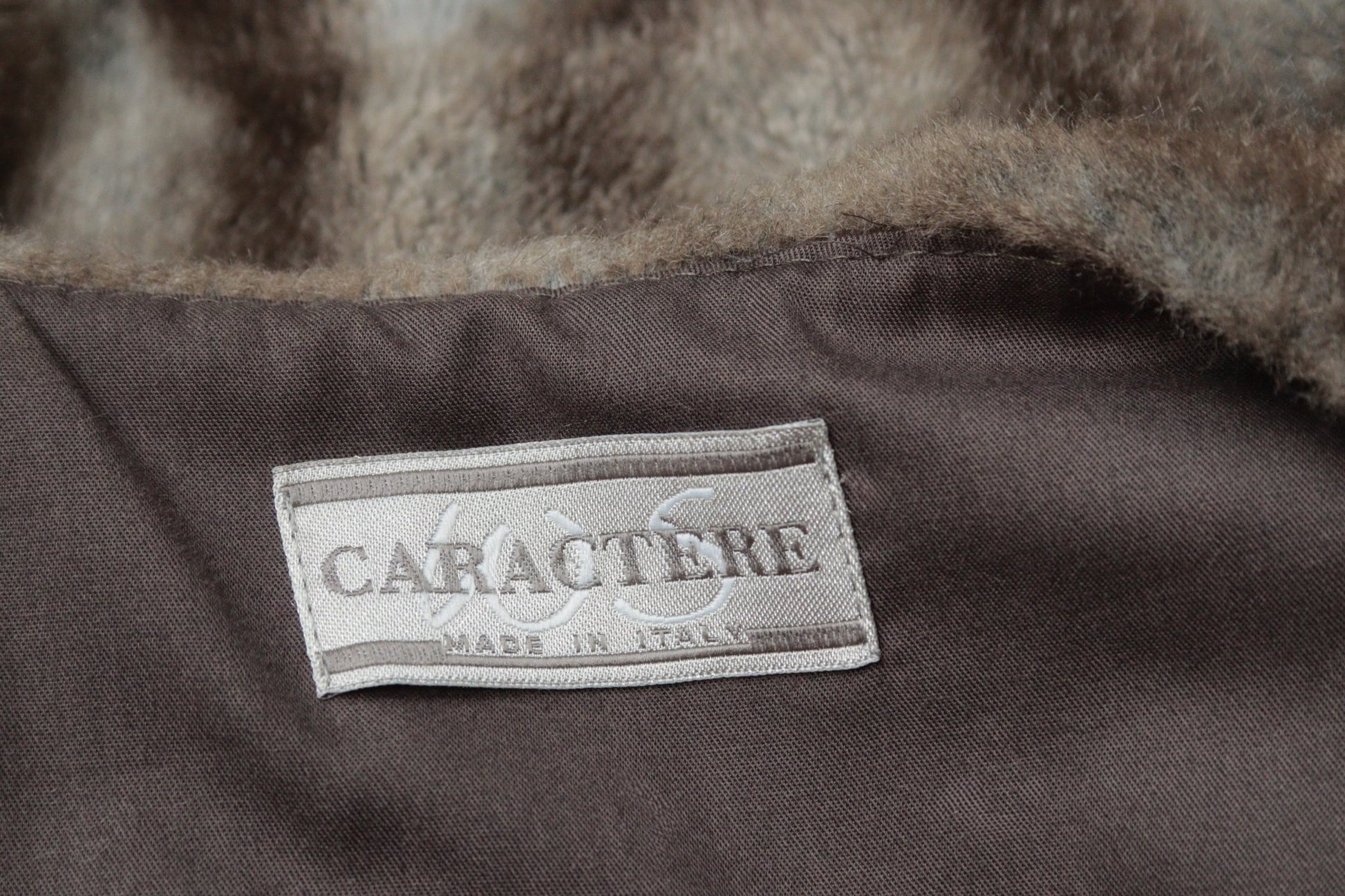 Caractère brown faux fur gilet Size 12 - KingsRoad1990