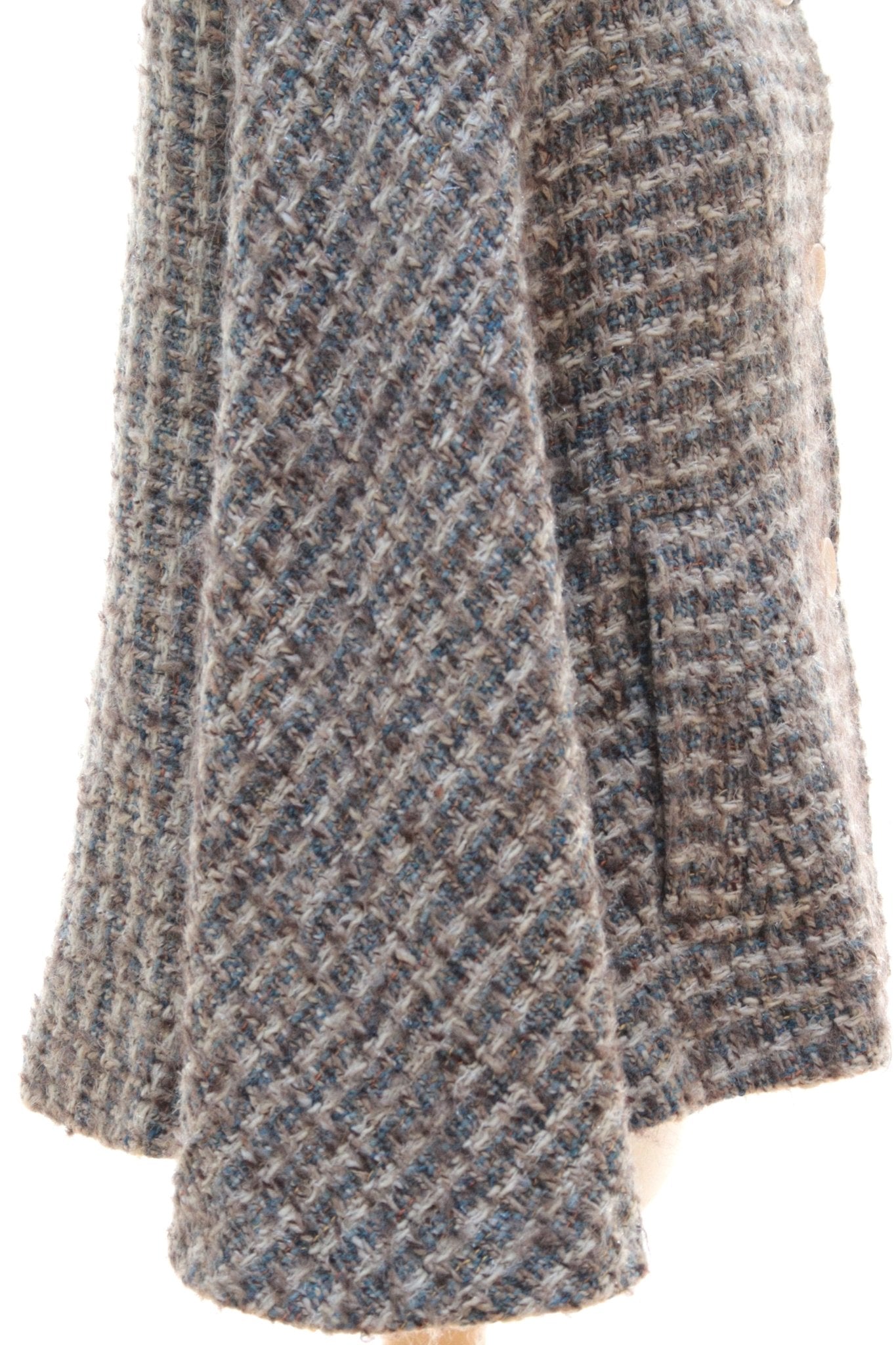 Monsoon wool blend tweed poncho Size 8 - KingsRoad1990