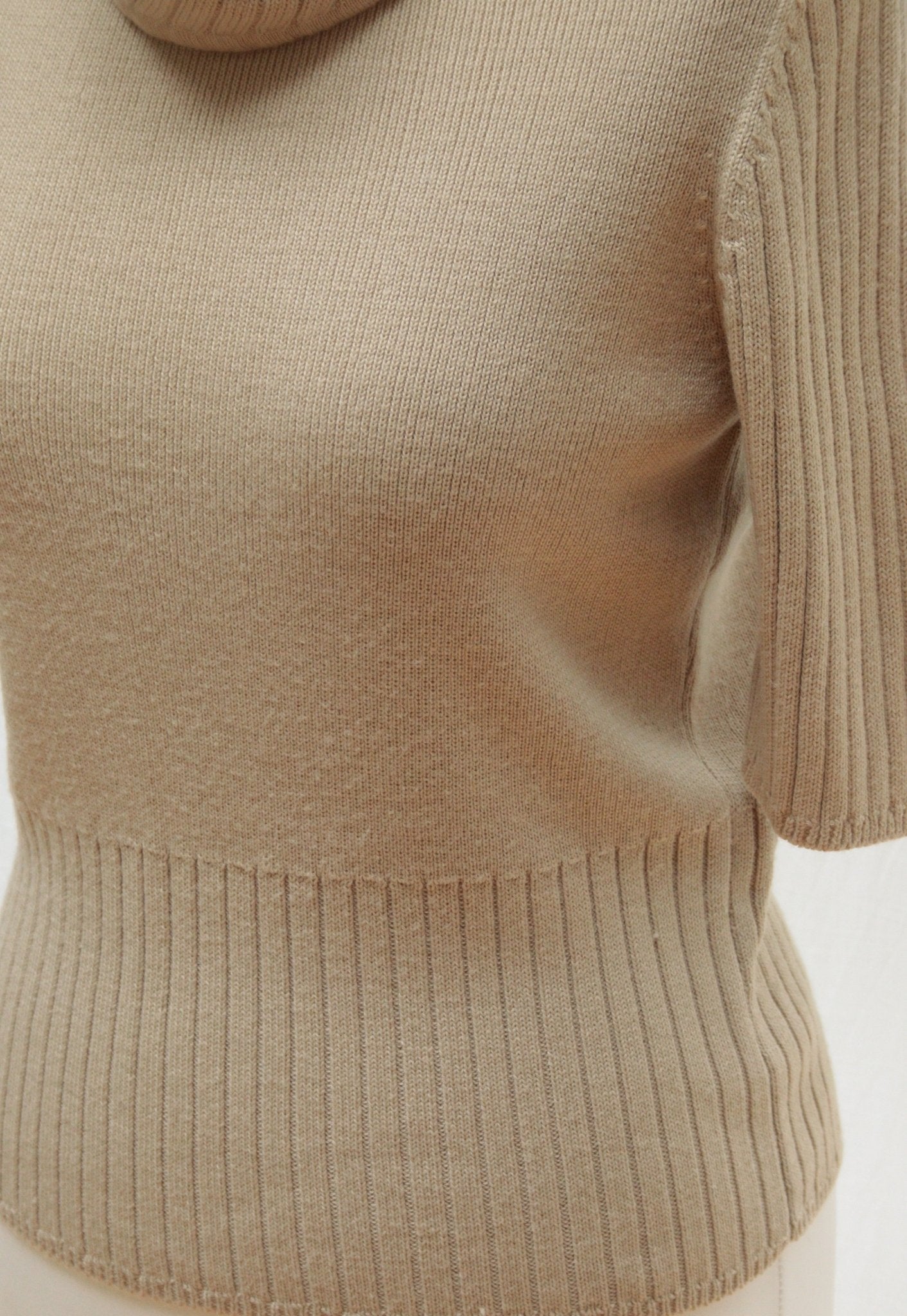 Planet beige short sleeve jumper Size 10 - KingsRoad1990