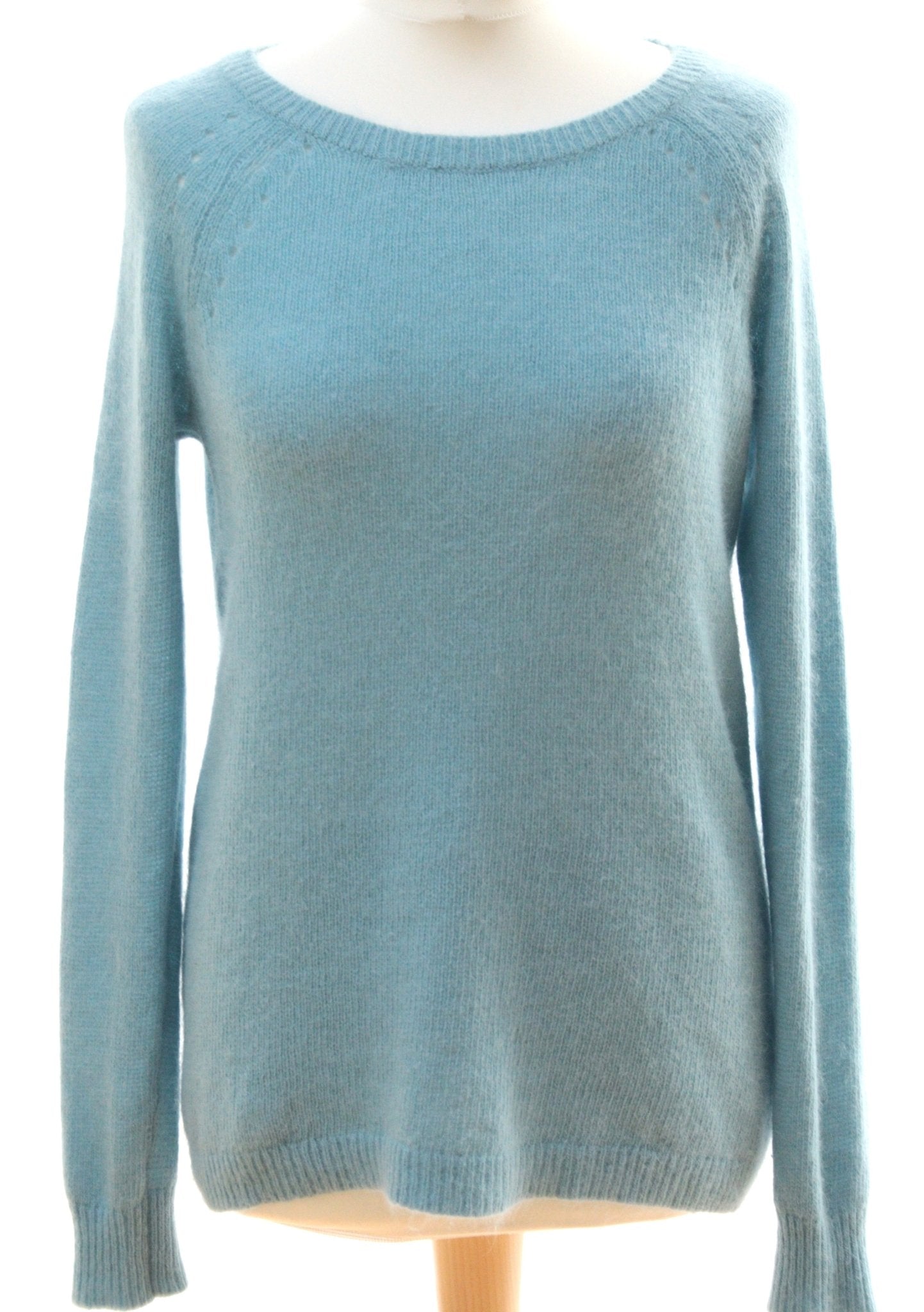 Jackpot pale blue angora blend jumper Size 12 - KingsRoad1990
