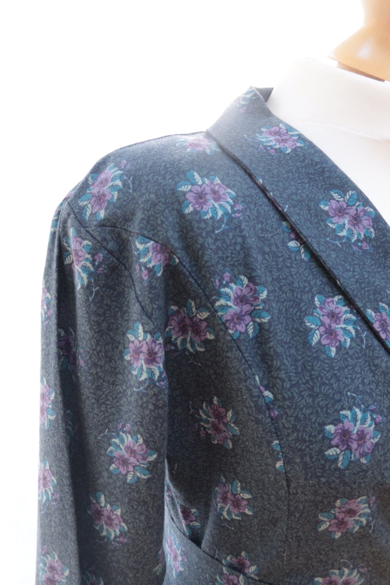 Laura Ashley blue floral dress Size 10 - KingsRoad1990