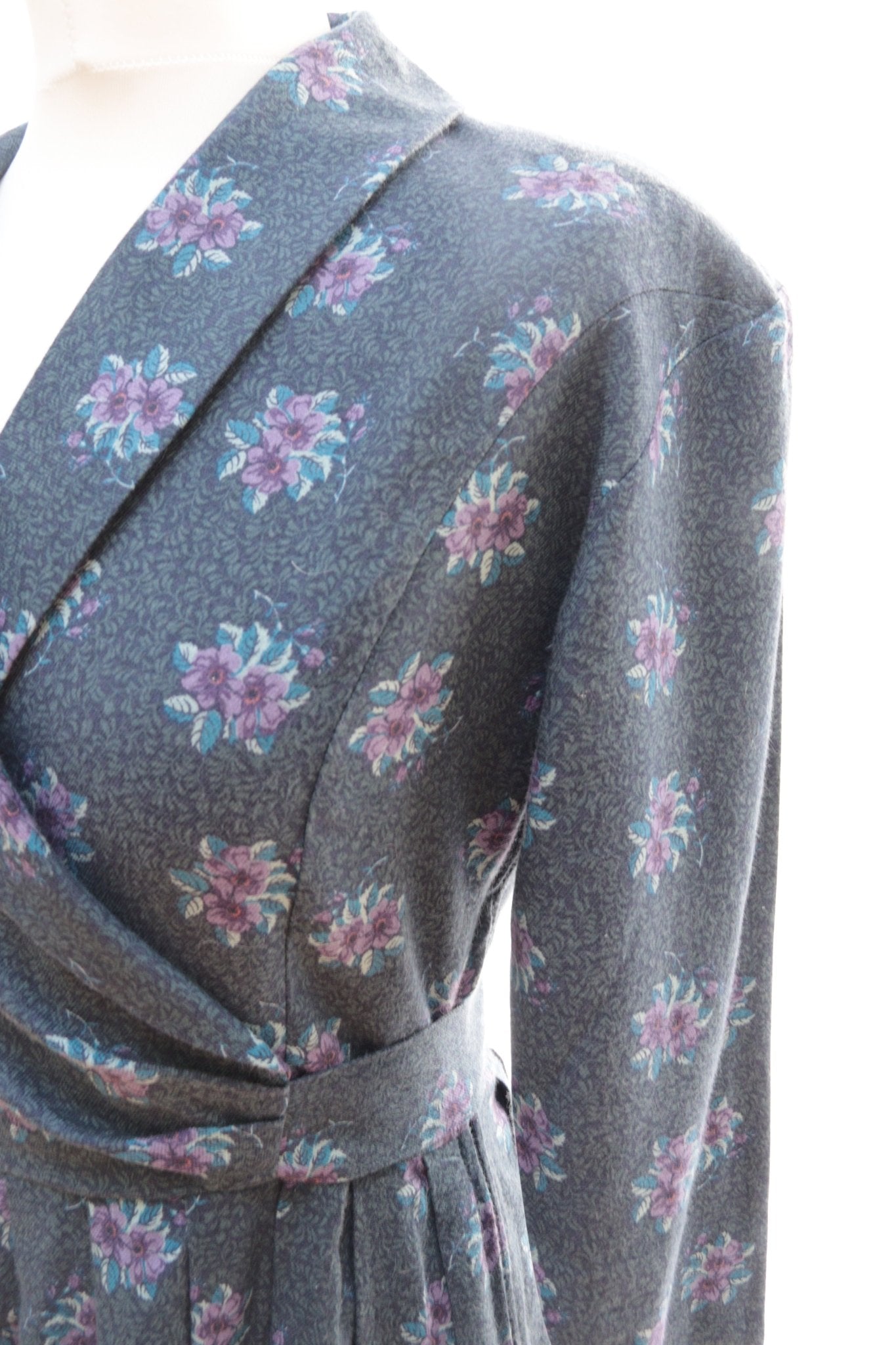 Laura Ashley blue floral dress Size 10 - KingsRoad1990