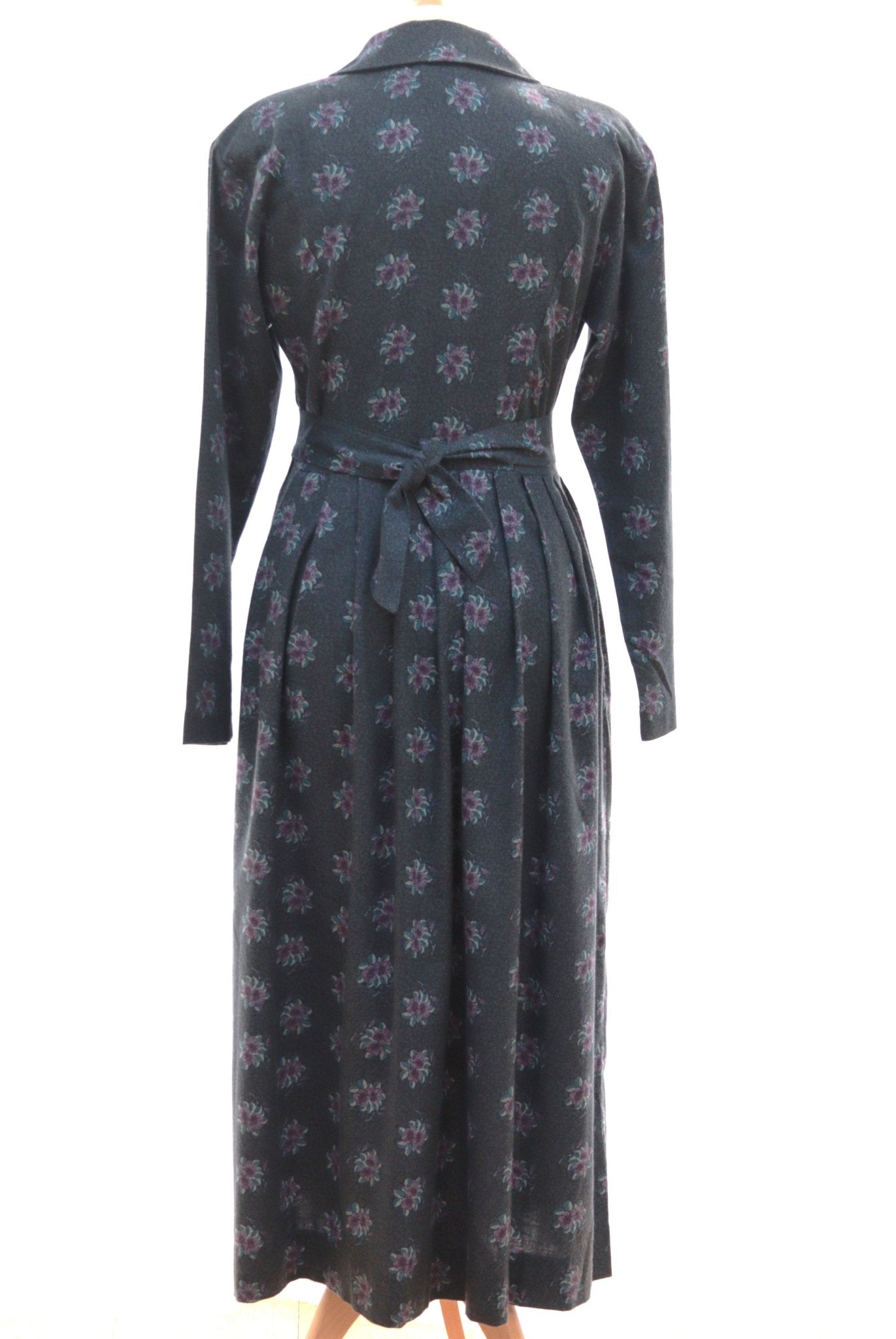 Laura Ashley blue floral dress Size 10 - KingsRoad1990