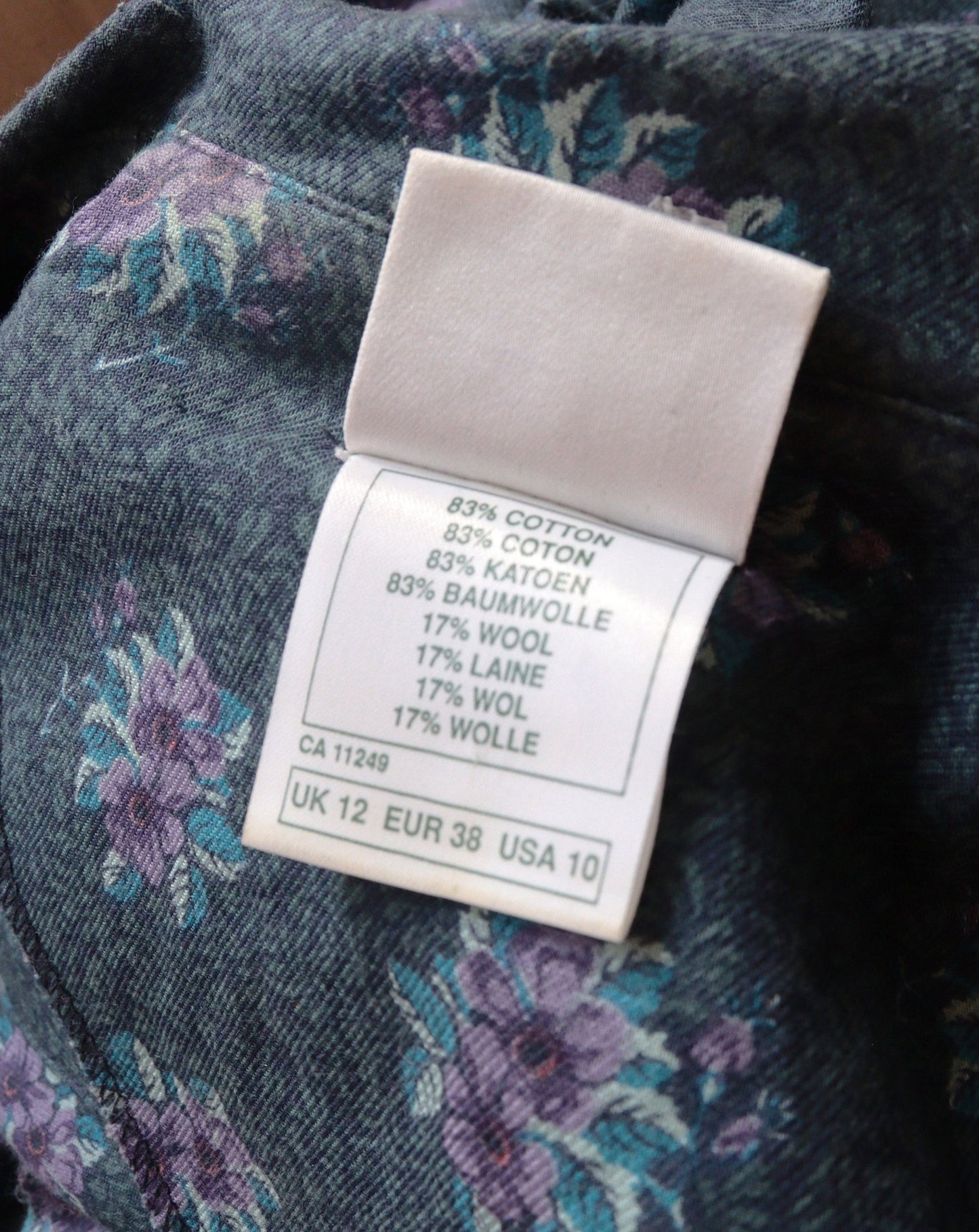 Laura Ashley blue floral dress Size 10 - KingsRoad1990