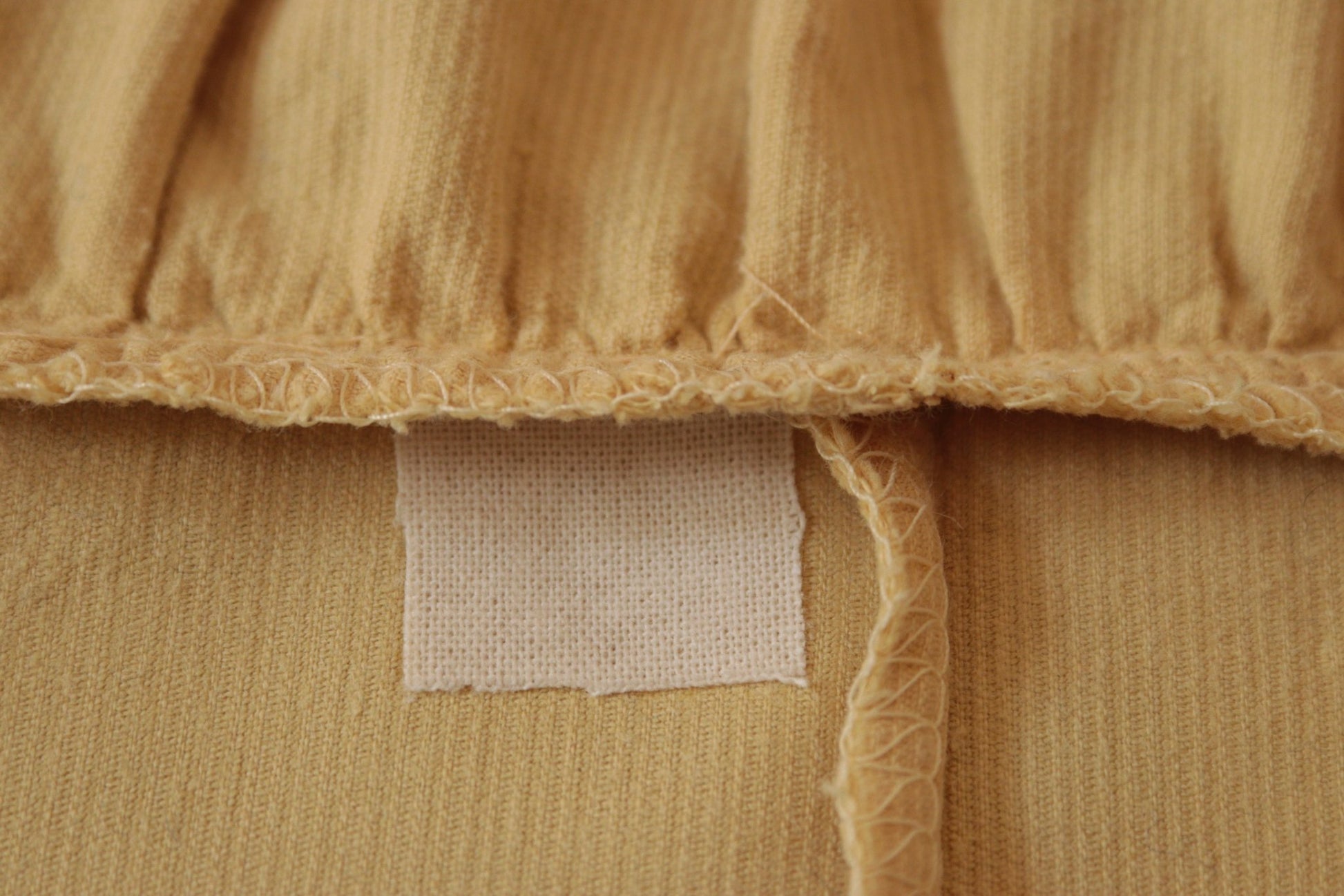Laura Ashley yellow cord dress Size 12 (repaired) - KingsRoad1990