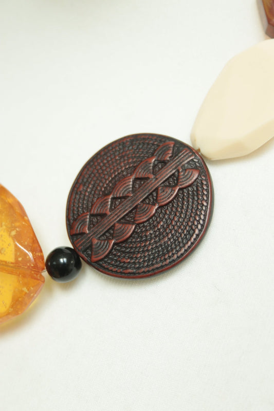 Angie Gooderham resin statement necklace - KingsRoad1990