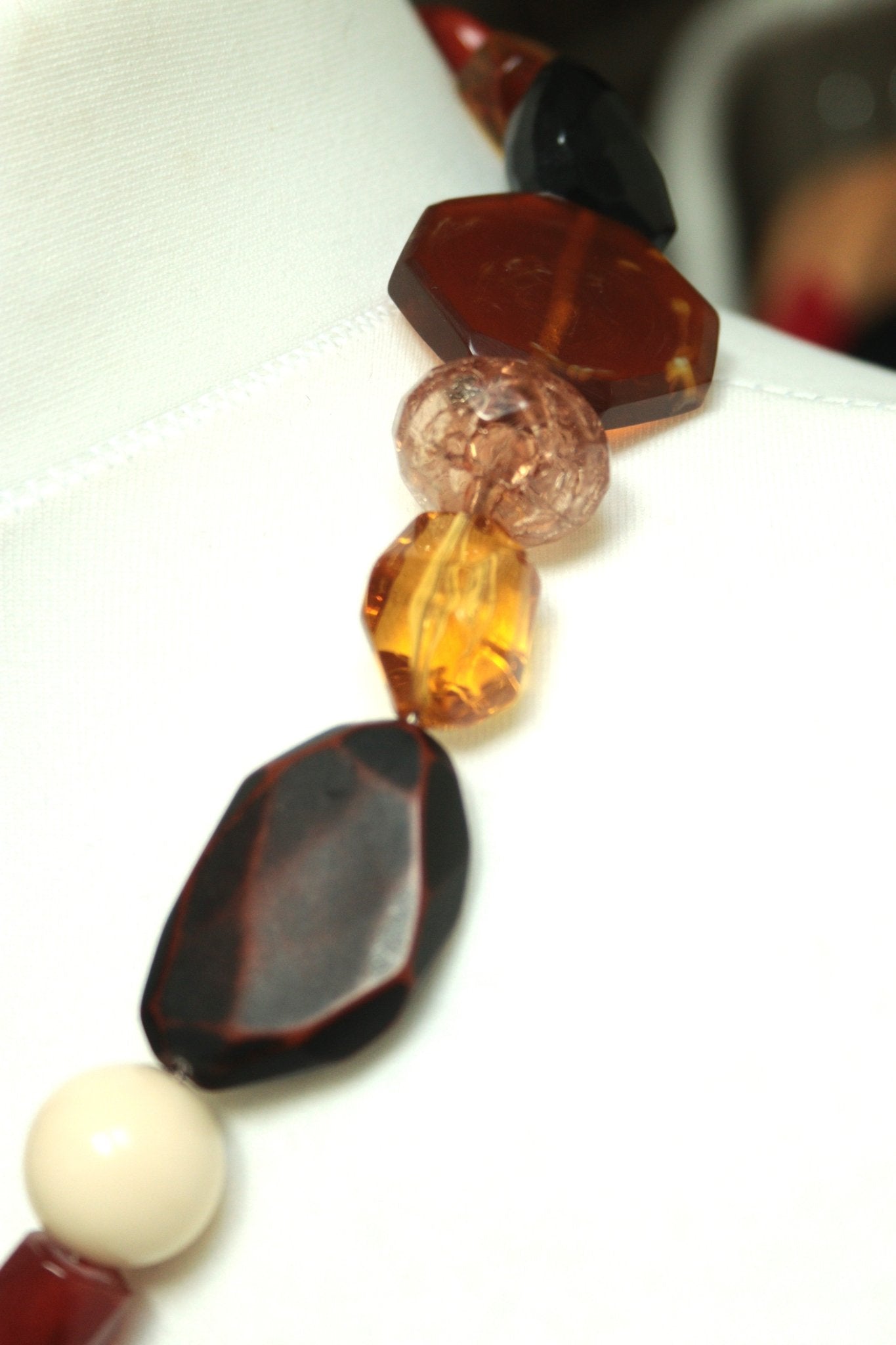 Angie Gooderham resin statement necklace - KingsRoad1990