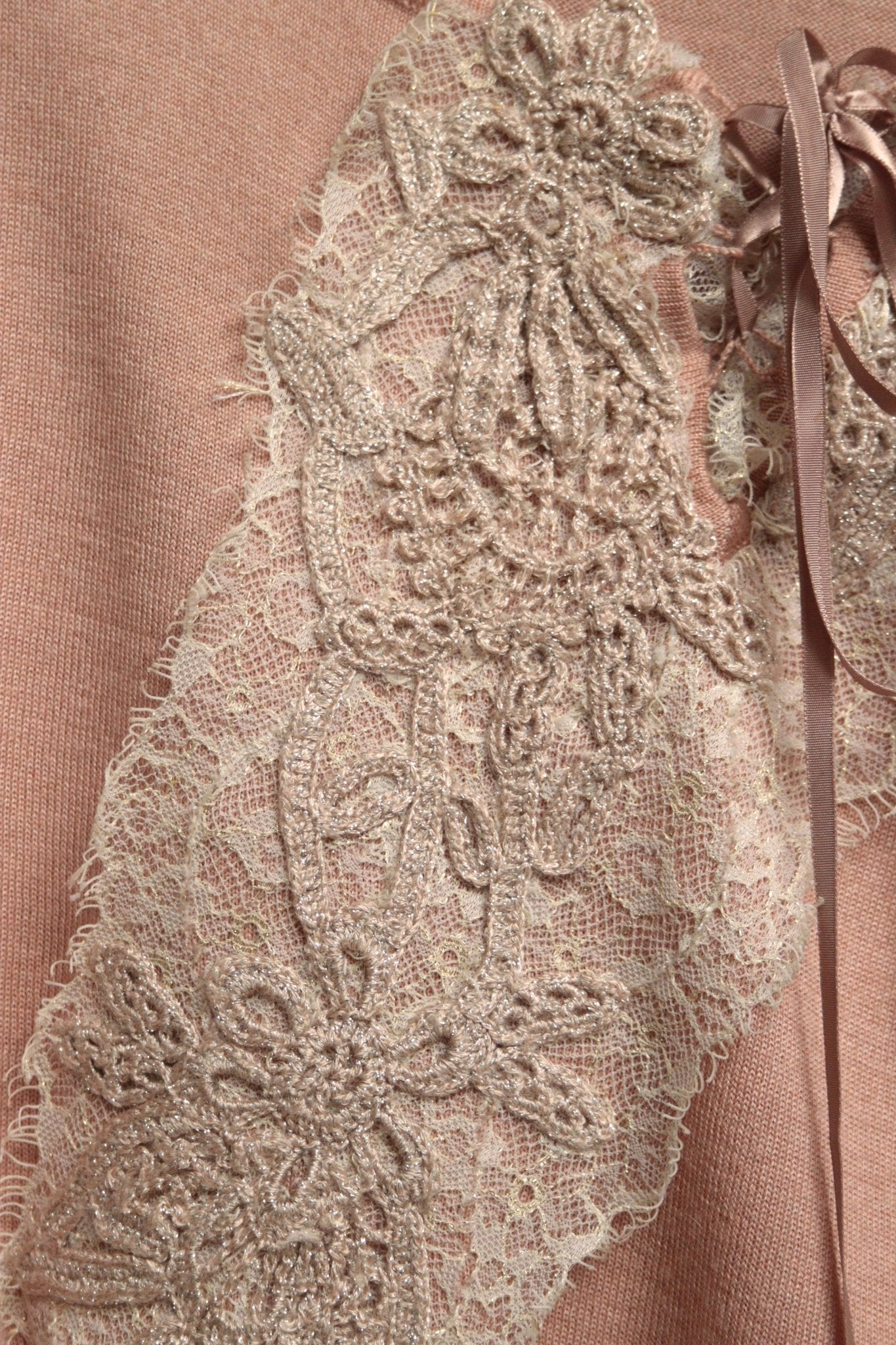 Jesiré pale coral fine knit top Size 12 - KingsRoad1990