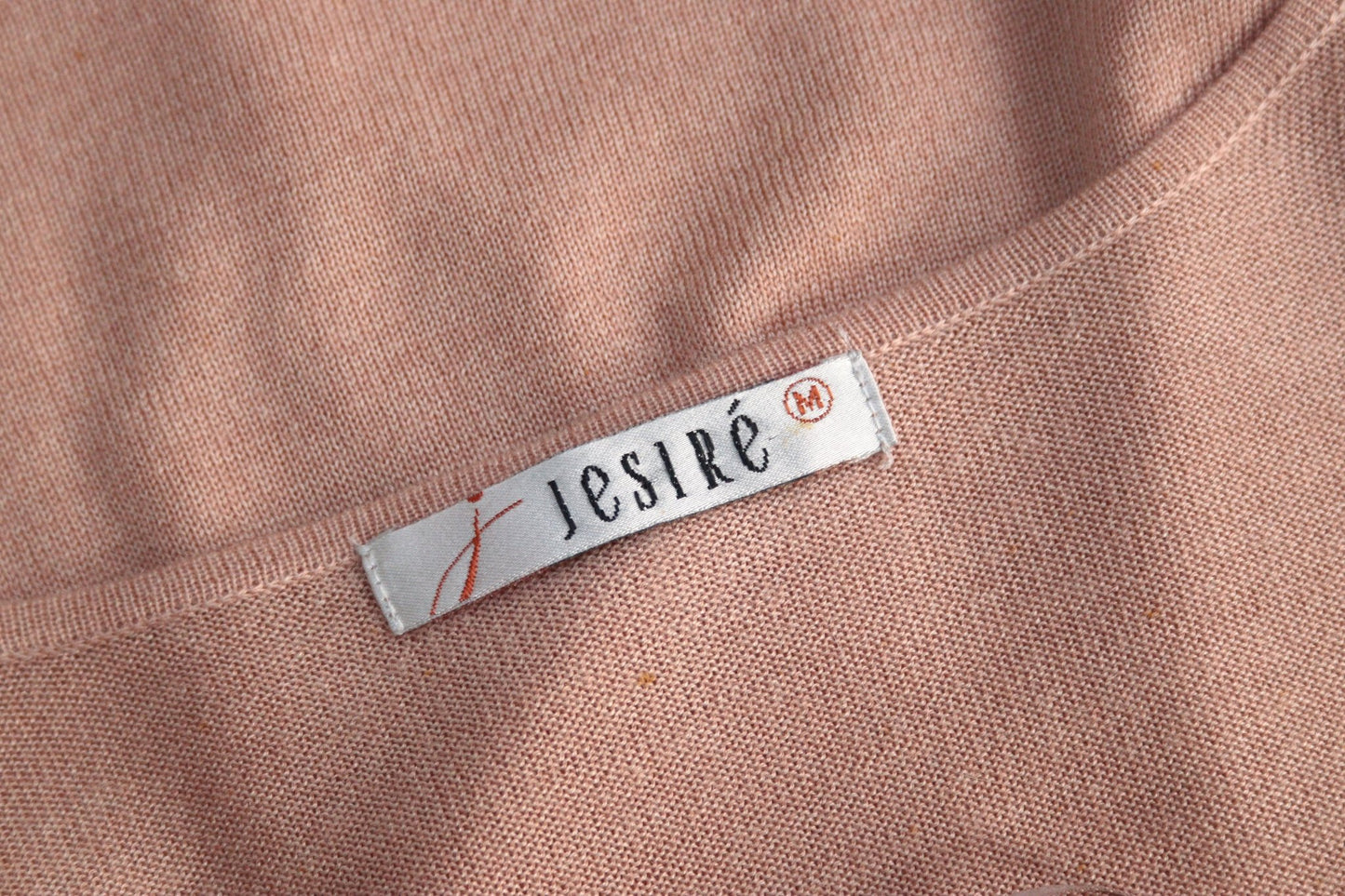 Jesiré pale coral fine knit top Size 12 - KingsRoad1990