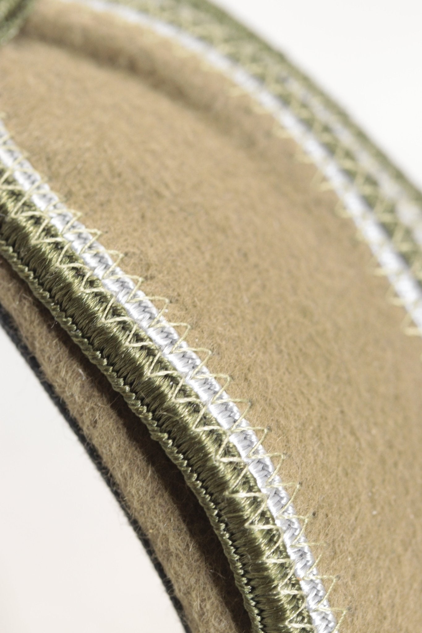 Jennifer Ouellette Olive Felt Knot Headband - KingsRoad1990